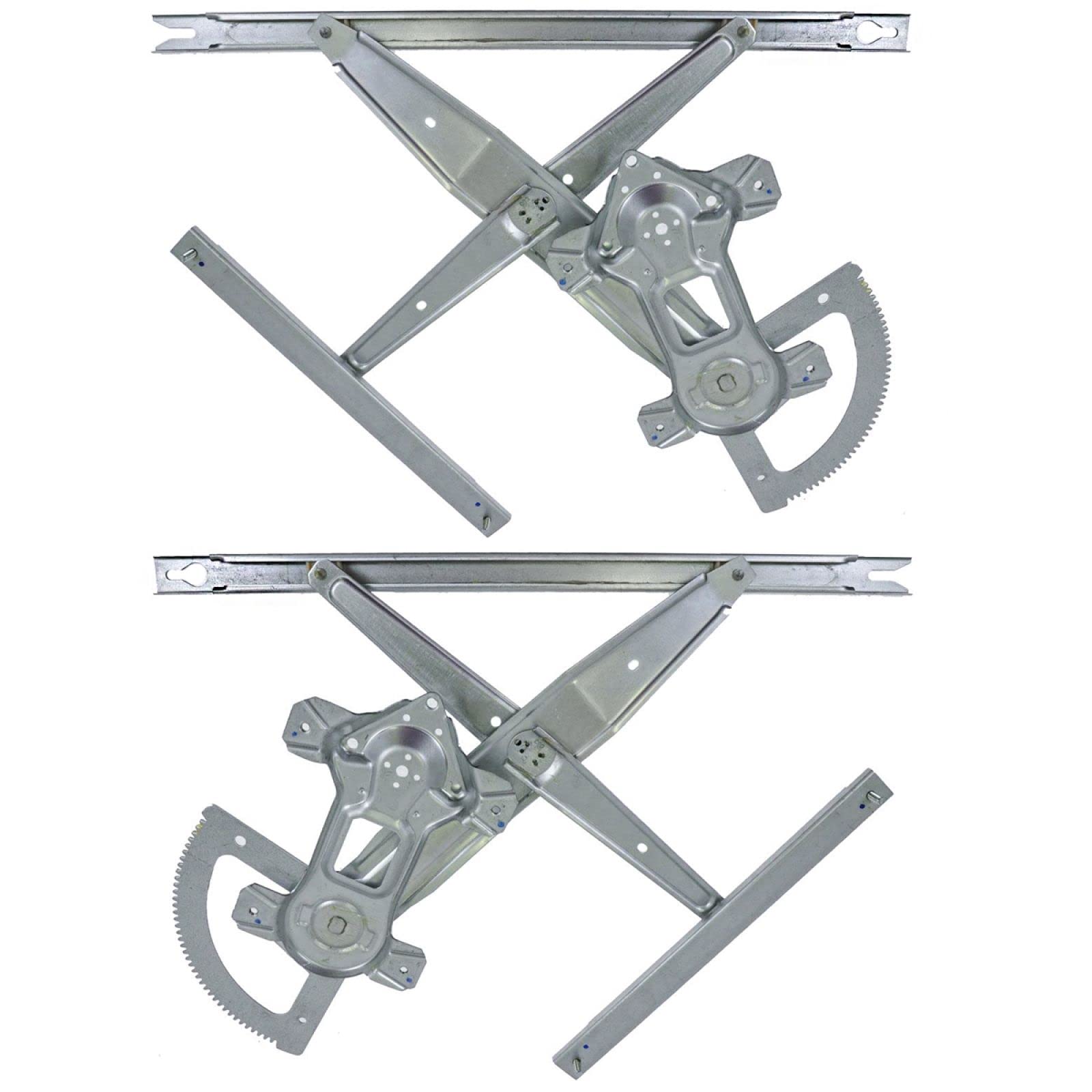 Trq Front Power Window Regulator Set Compatible With 2000-2005 Ford Excursion 2000-2011 F-250 Super Duty F-350 Super Duty 2000-2