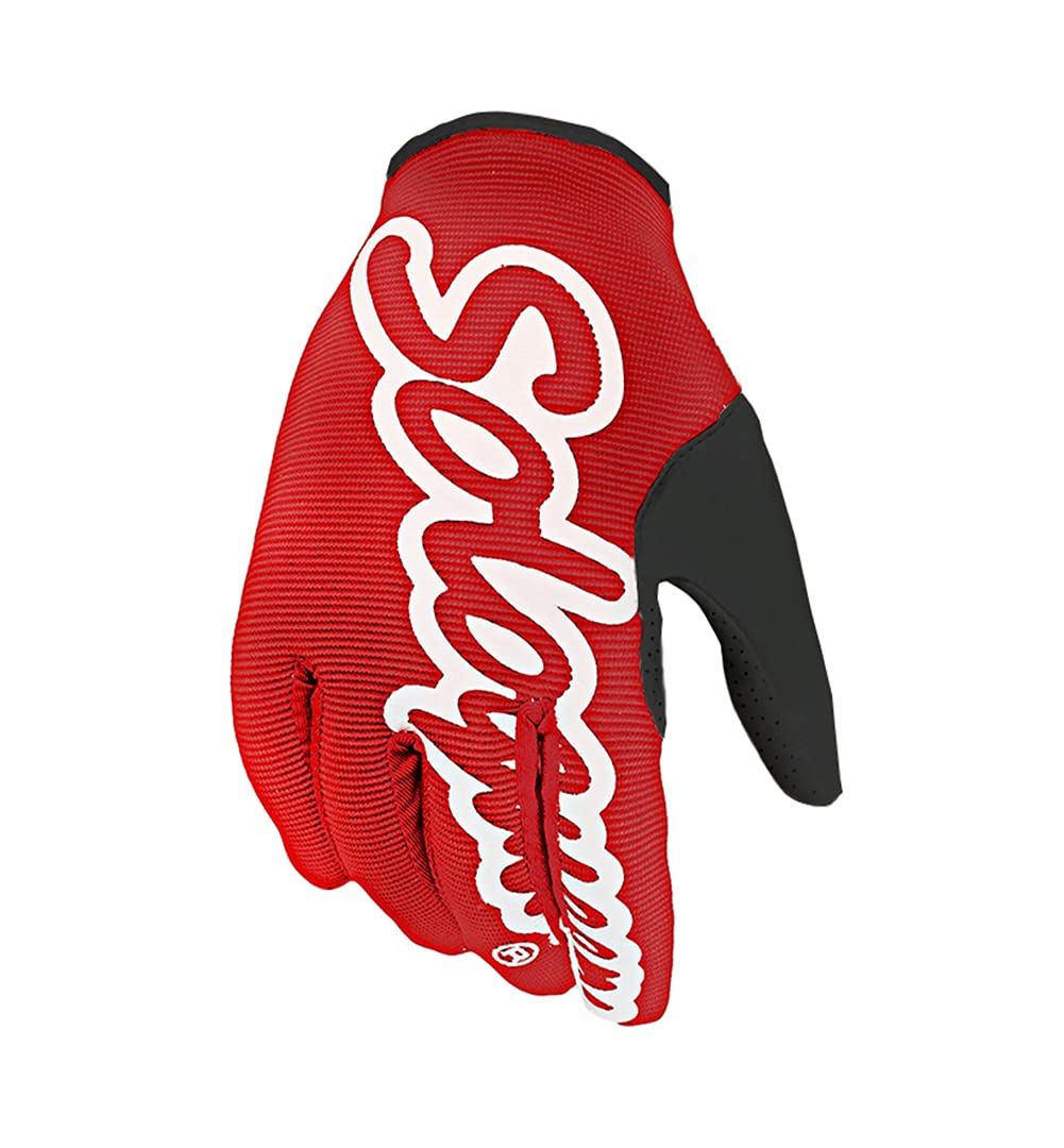 Solo Queen Sim-Racing Gloves For Simulator Steering Wheel Games And Karting Glove (Red, M)