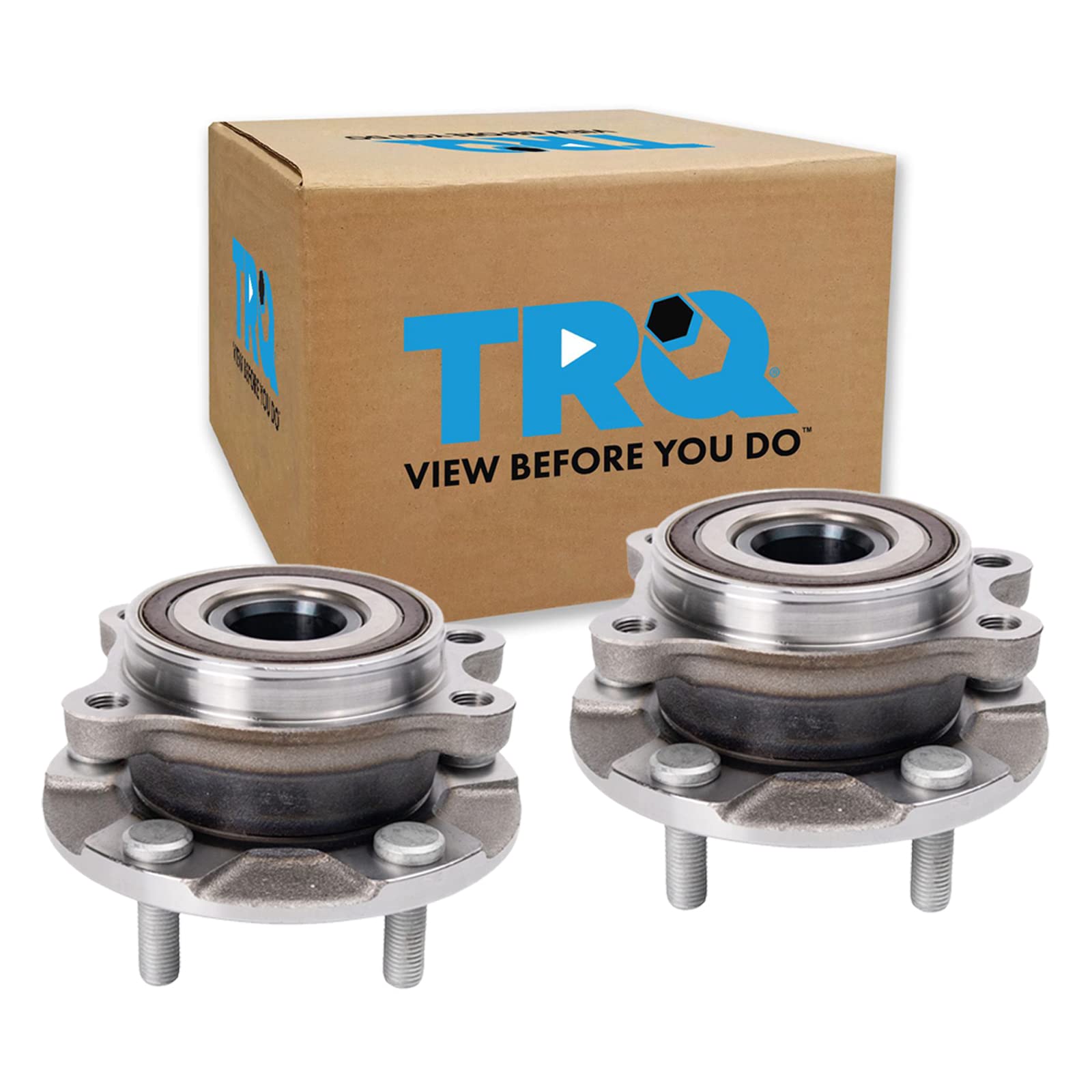 Trq Front Wheel Hub Bearings Assembly Set Compatible With 2015-2017 Lexus Nx200T 2018-2021 Nx300 2015-2021 Nx300H