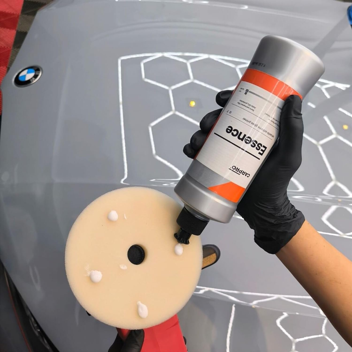 Carpro Essence: Extreme Gloss Primer - Sio2 Protection, Nano-Tech Quartz, Remove Swirls & Build Clear Coat Thicker, Primes Surface For Cquartz Or Reload, High Gloss Durable Resins - 500Ml (17Oz)