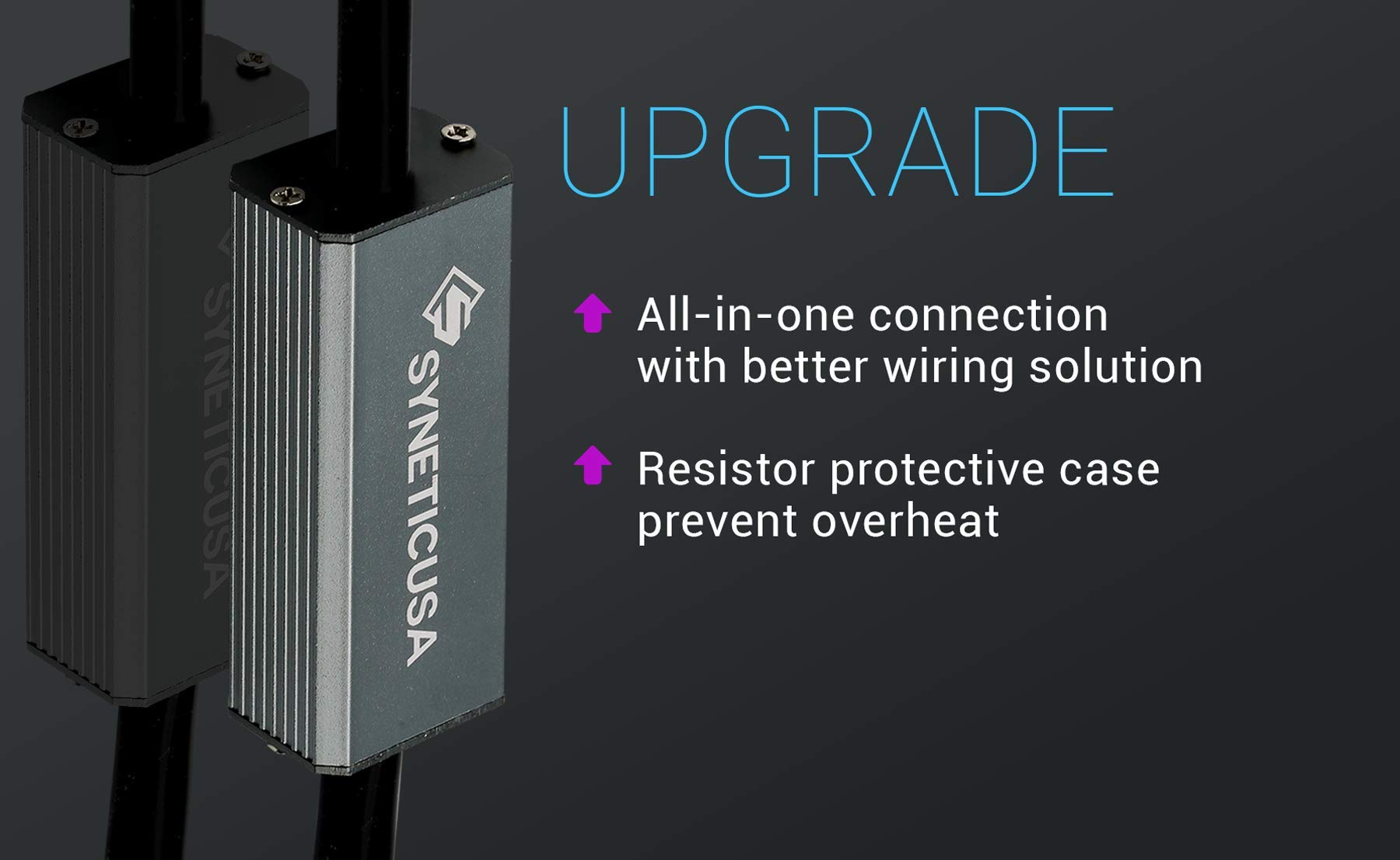 Syneticusa 3157 Error Free Canbus Ready Dual Color Switchback Led Turn Signal Light Bulbs Drl Parking Lamp No Hyper Flash All In One