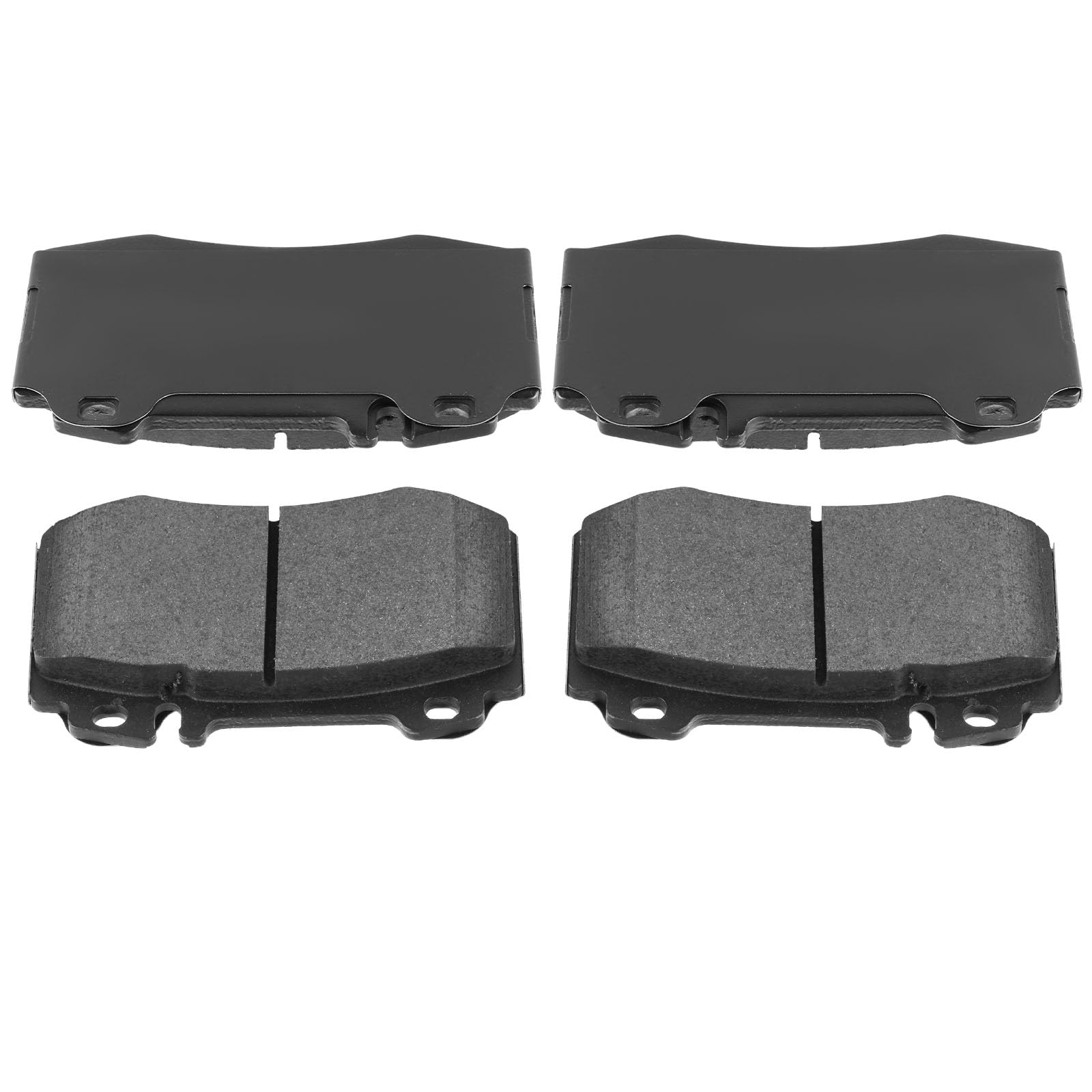 Automuto 4Pcs Front Semi-Metallic Disc Brake Pads Set D847 For Mercedes-Benz 600Sl C230 C320 C350 C55 Amg Cls500 Cl550 E350 E550