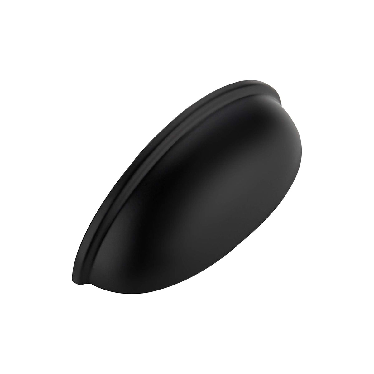 Ravinte 15 Pack 3' Drawer Pulls Flat Black Cabinet Cup Pulls Kitchen Hardware Cabinet Handles Drawer Handles Knobs 3 Inch Hole Center
