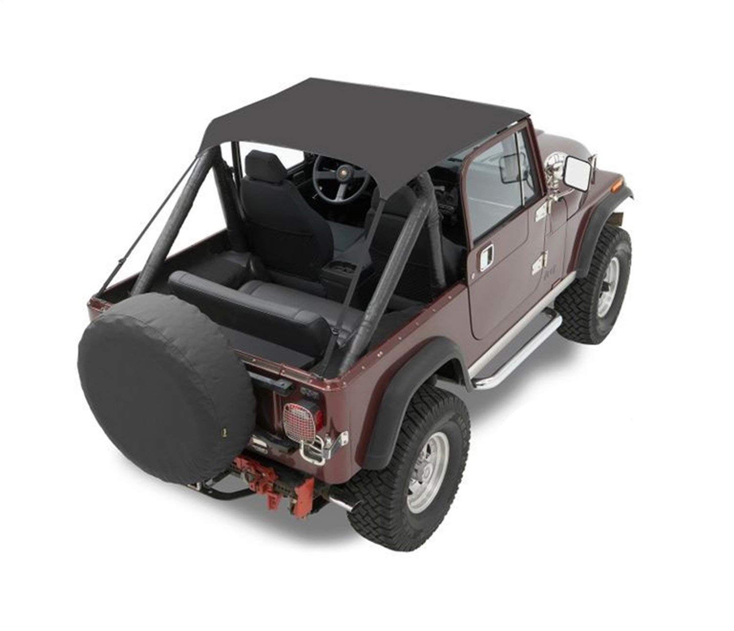 Bestop 5250804 Tan Traditional Bikini Top for 1976-1981 CJ7/CJ8 & Wrangler
