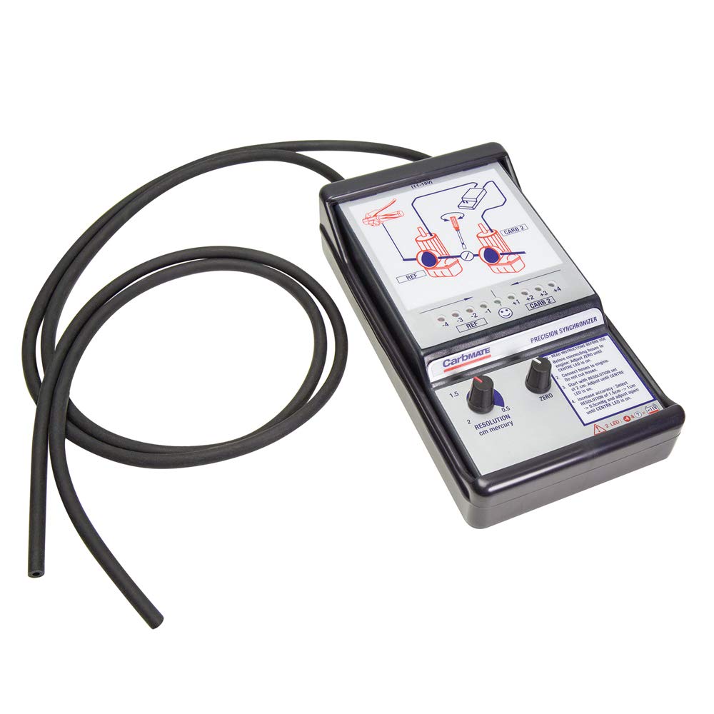 Tecmate Carbmate Ts-110 Carburetor/Fuel Injection Throttle Body Synchronizer