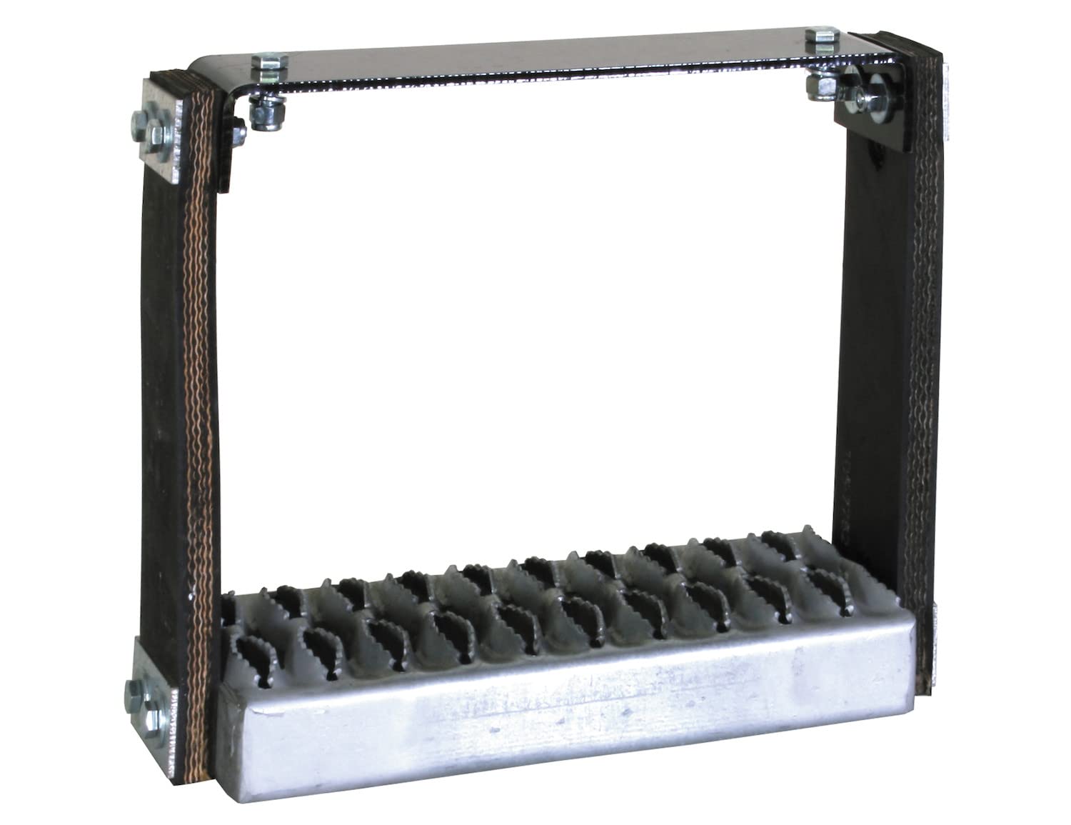 Buyers Products 5231130 30'' Wide x 11'' Tall Flexible Rubber Truck Step, Flexes To Resist Road Damage and Off-Road Impact, Truc