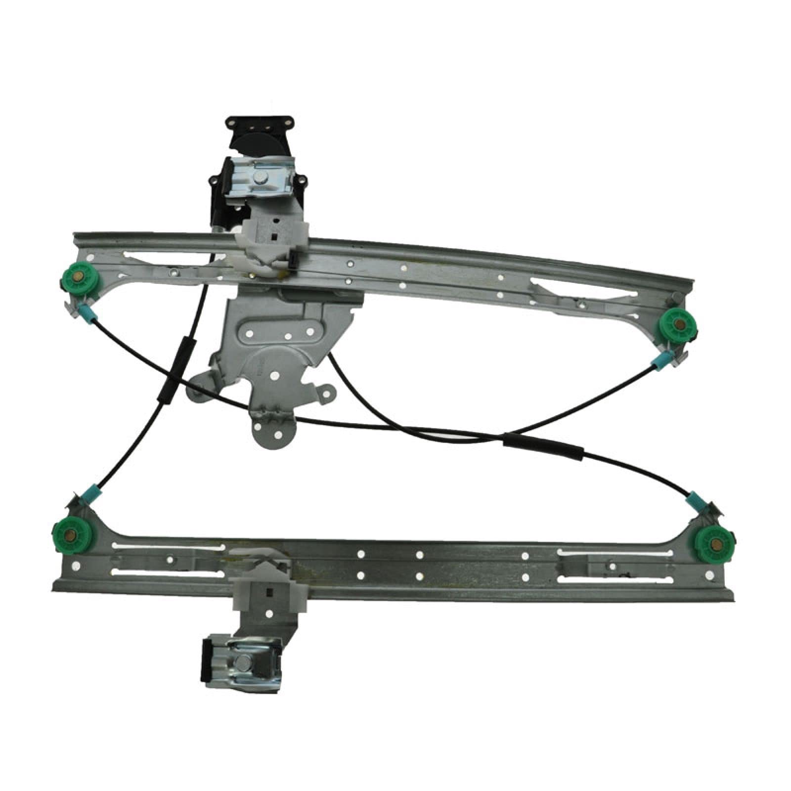 Trq Front Power Window Regulator Set Compatible With 04-07 Buick 02-09 Chevrolet Gmc 03-08 Isuzu 02-04 Oldsmobile 05-09 Saab