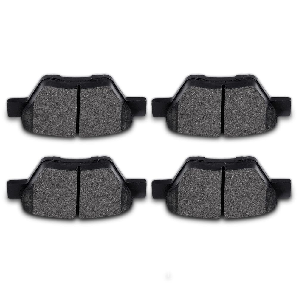 Scitoo D1456 Rear Semi-Metal Brake Pads Sets Fit For Audi A3 / A3 Quattro,For Vw For Type 1 / For Eos/For Golf/For Golf R/For Gt
