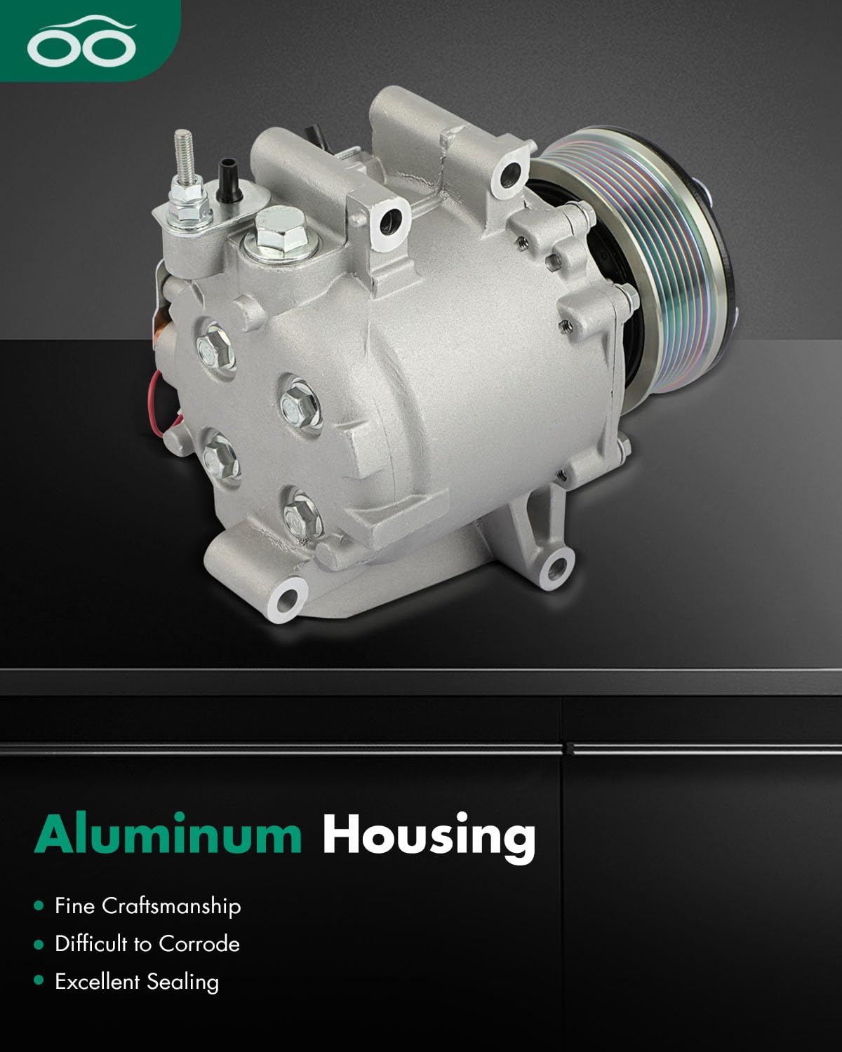 Scitoo Ac Compressor Compatible For Honda Civic 1.8L 2006-2011 Rapid Cooling Air Conditioning Compressor 38810Rnaa01, Co 4918Ac