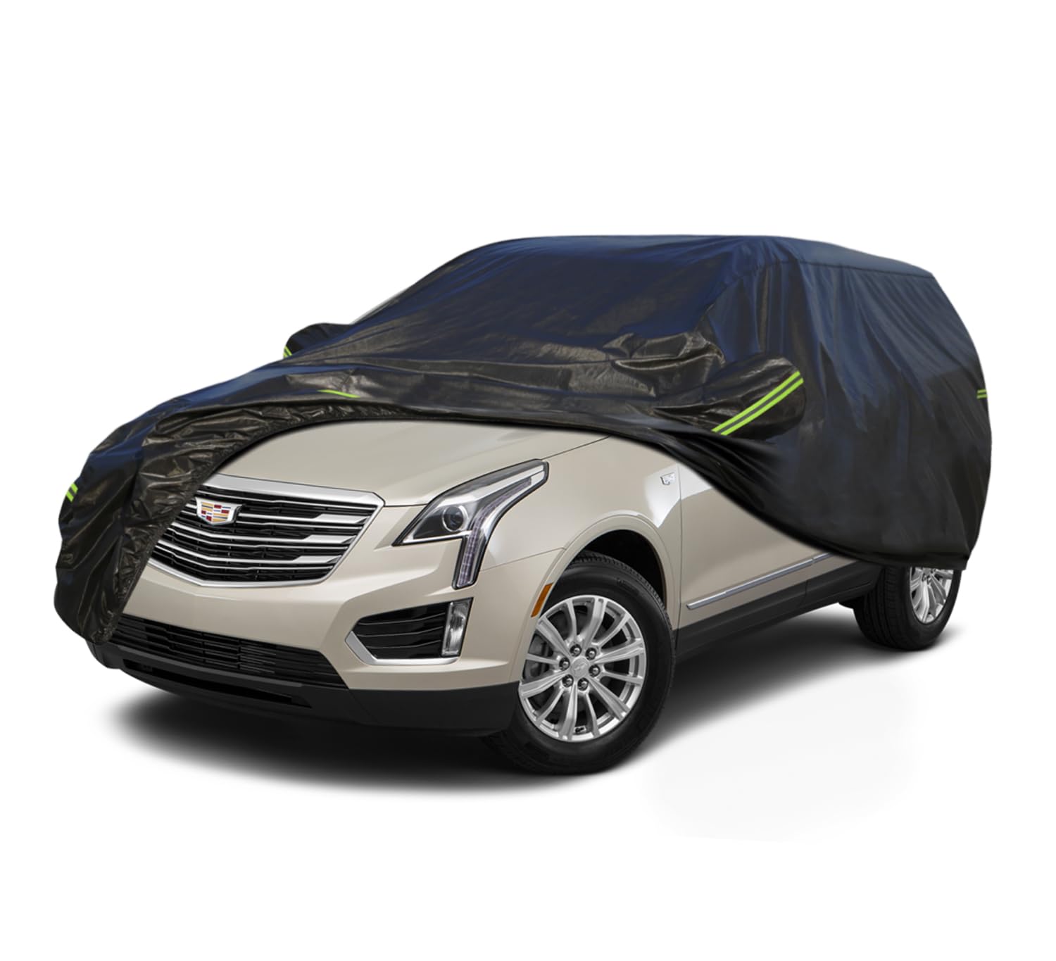 Koukou Waterproof Suv Car Cover Suitable For Cadillac Xt5 From 2016 To 2025, 7 Layers Windproof All Weather Waterproof Outdoor C