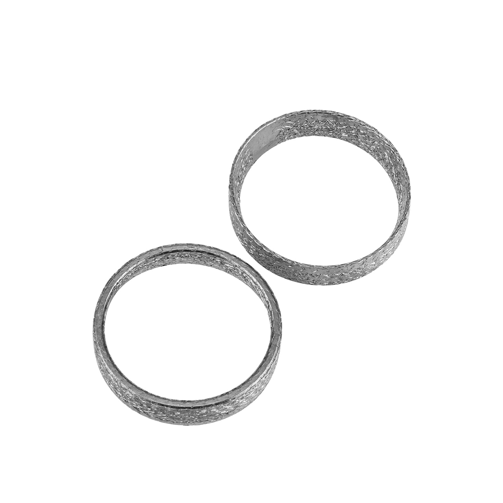 Mofun Exhaust Gasket Compatible with 1984-2024 Harley Big Twin and Sportster Models,Dyna,Touring,Softail,etc,1 Pair 2pcs,Made of
