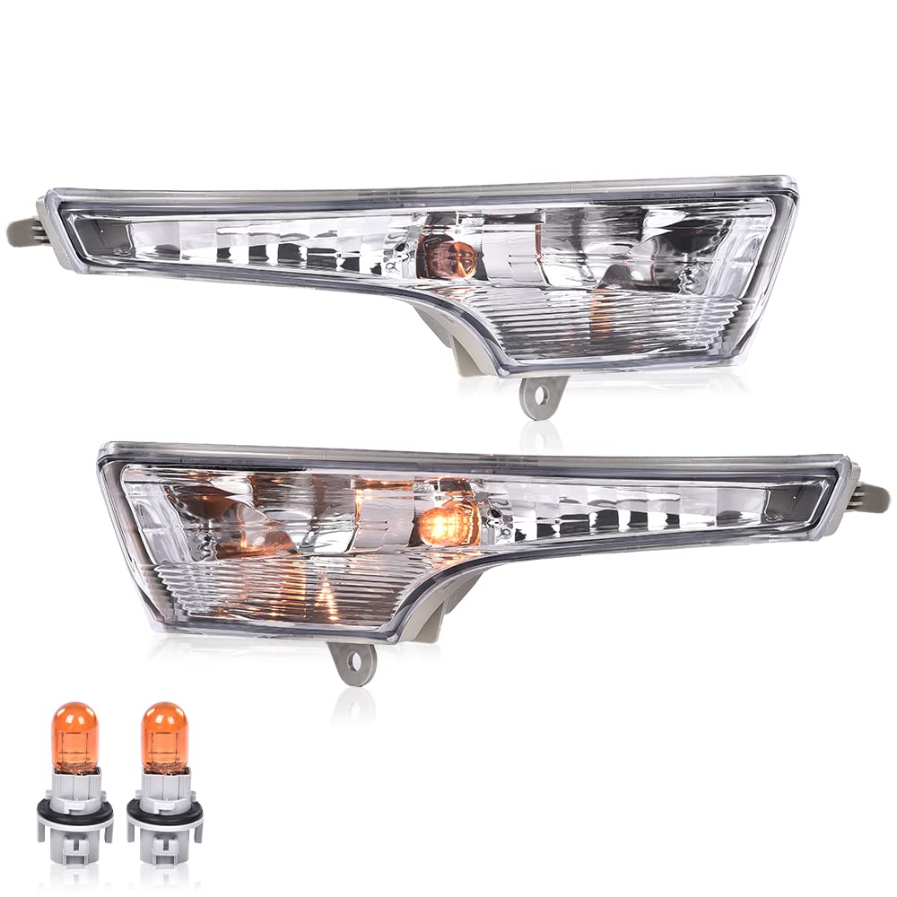 GRAND ORANGE Turn Signal Light Compatible with Nissan Altima 2013 2014 2015 2016 2017 2018 Driver and Passenger Side Marker Lamp
