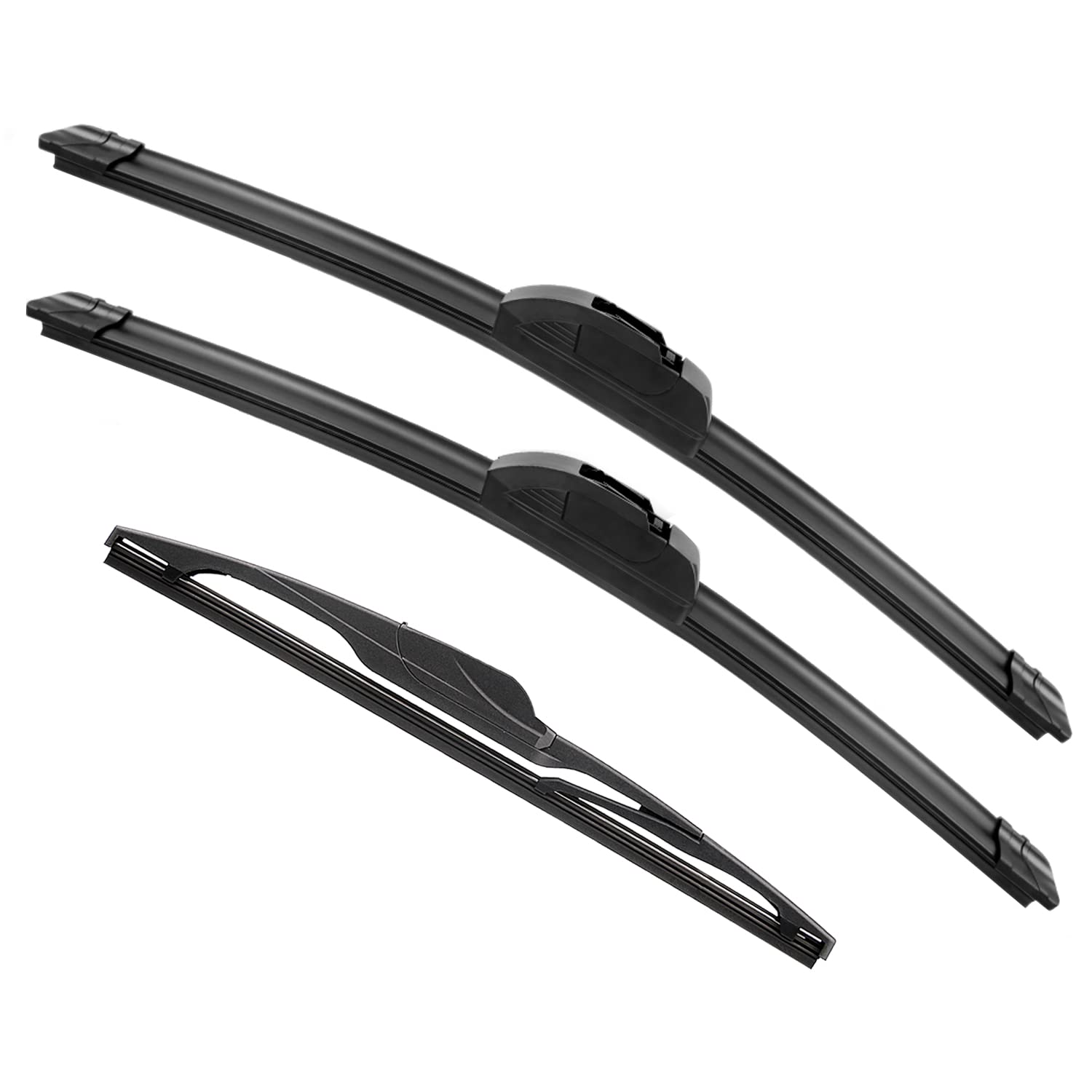 Emithsun Oem Quality Premium All-Season Windshield Wiper Blades Replacement For Honda Pilot 2016-2022,Easy Diy Install 26'+24'+16'(Set Of 3)