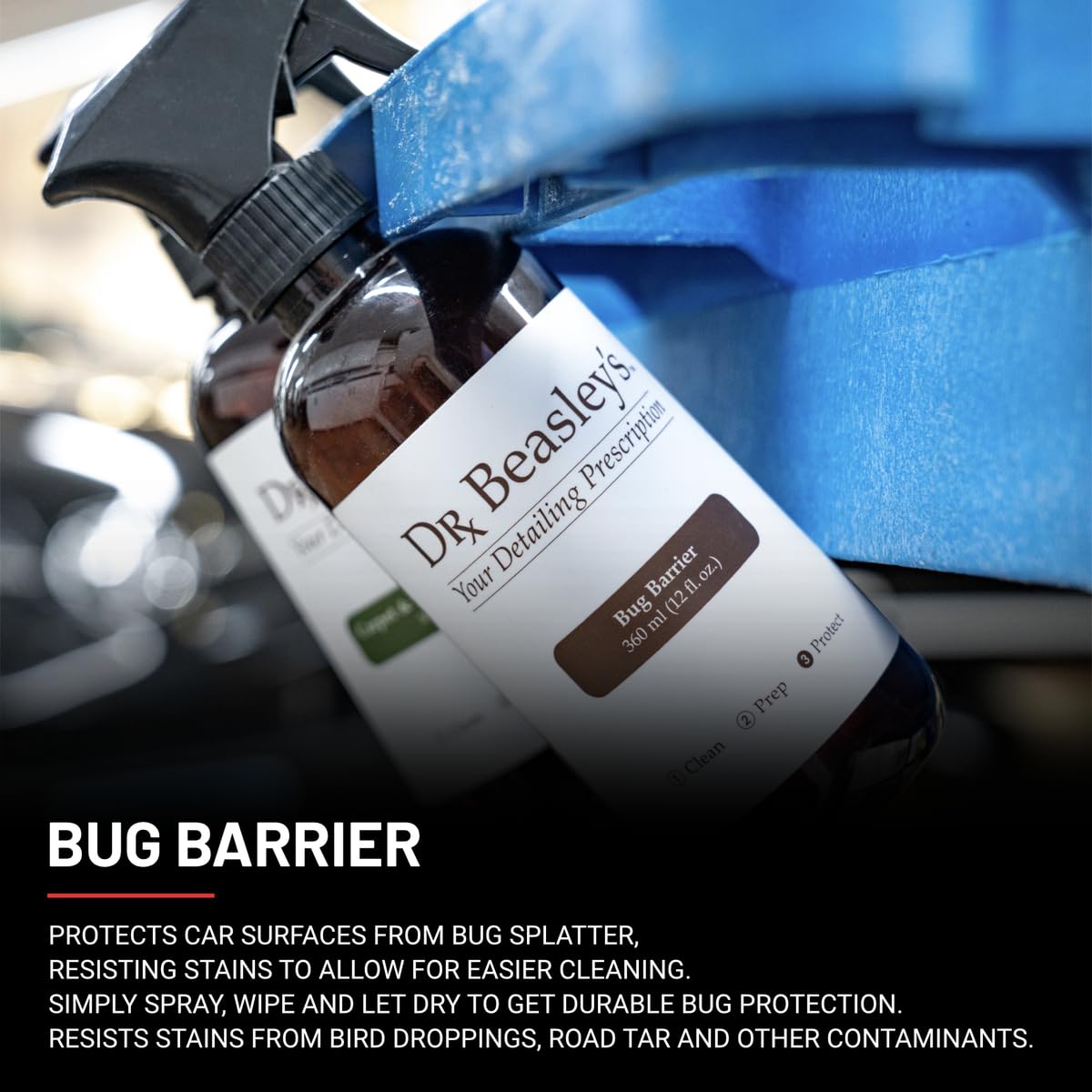 Dr. Beasley'S Bug Barrier For Auto - Protects All Surfaces From Bug Splatter, Bird Droppings, Tree Sap, Road Tar. Easier To Clea