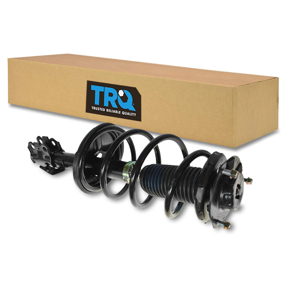Trq Front Right Complete Strut & Coil Spring Assembly Passenger Side Compatible With 2004-2010 Toyota Sienna