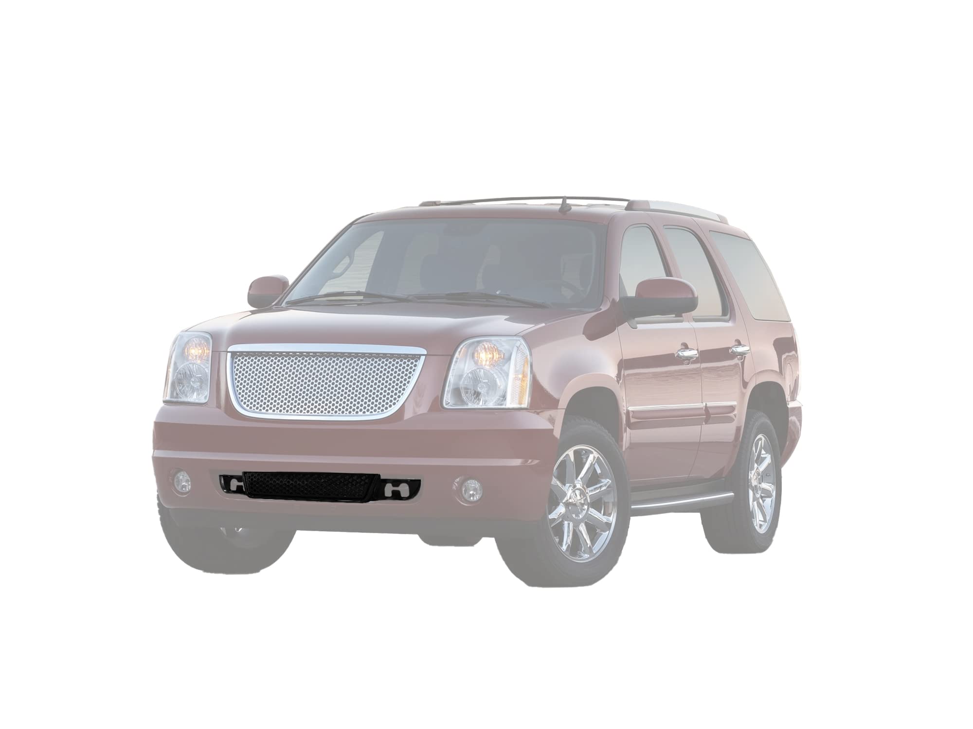 Armordillo 2007-2014 Gmc Yukon Xl Mesh Grille Gloss Black
