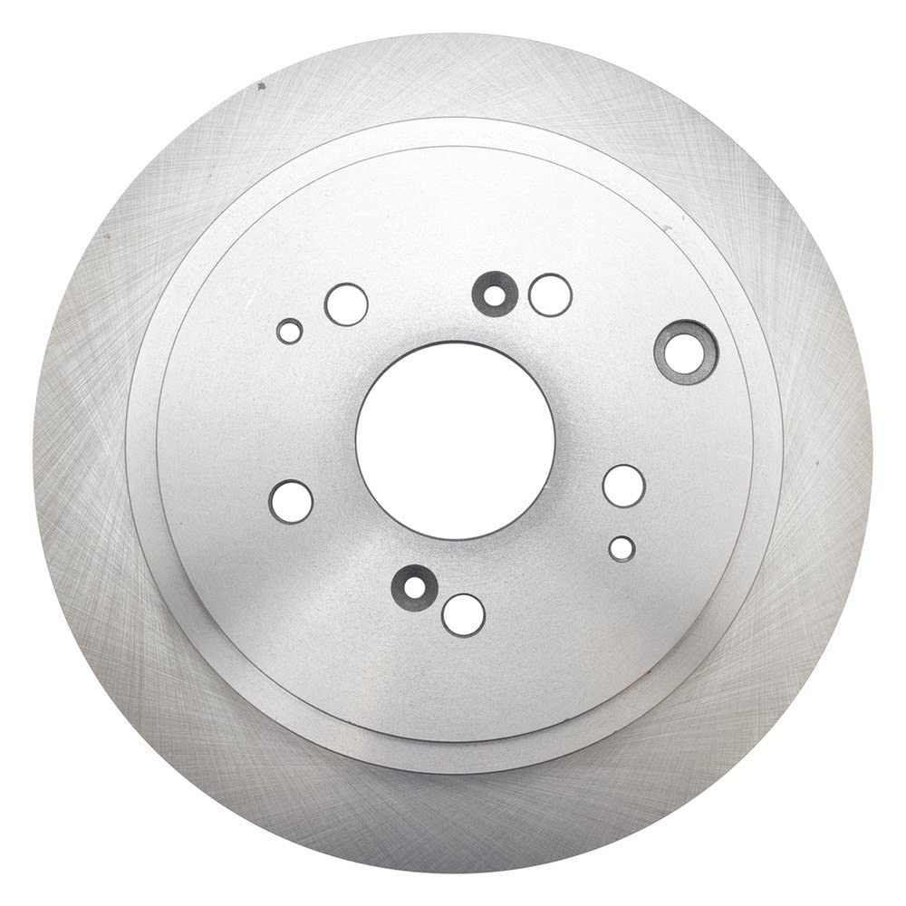 Trq Rear Brake Rotors Set Solid Compatible With 2001-2006 Acura Mdx 2003-2008 Honda Pilot