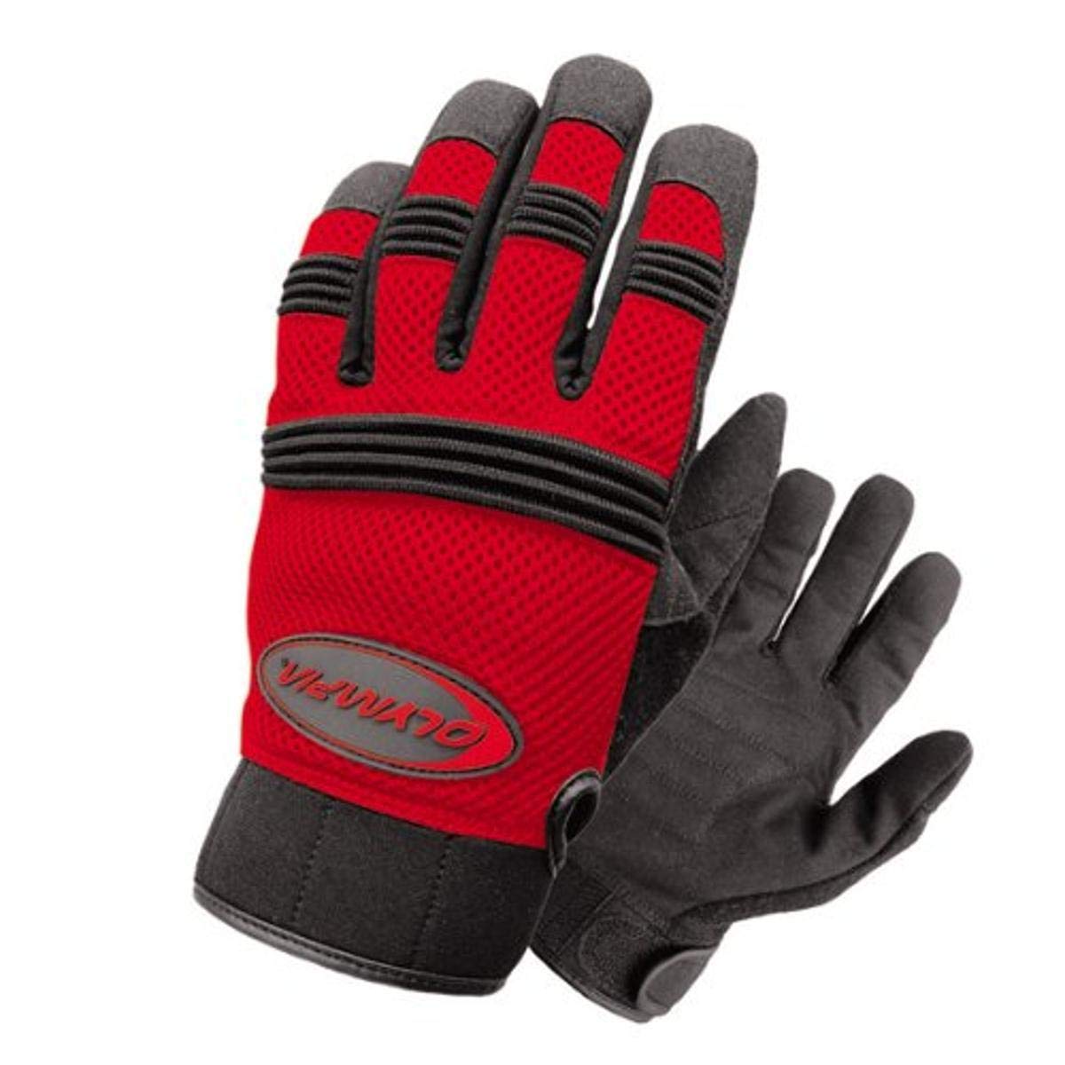 Olympia 760 Air Force Gel Motorcycle Sport Gloves (Black, Small)
