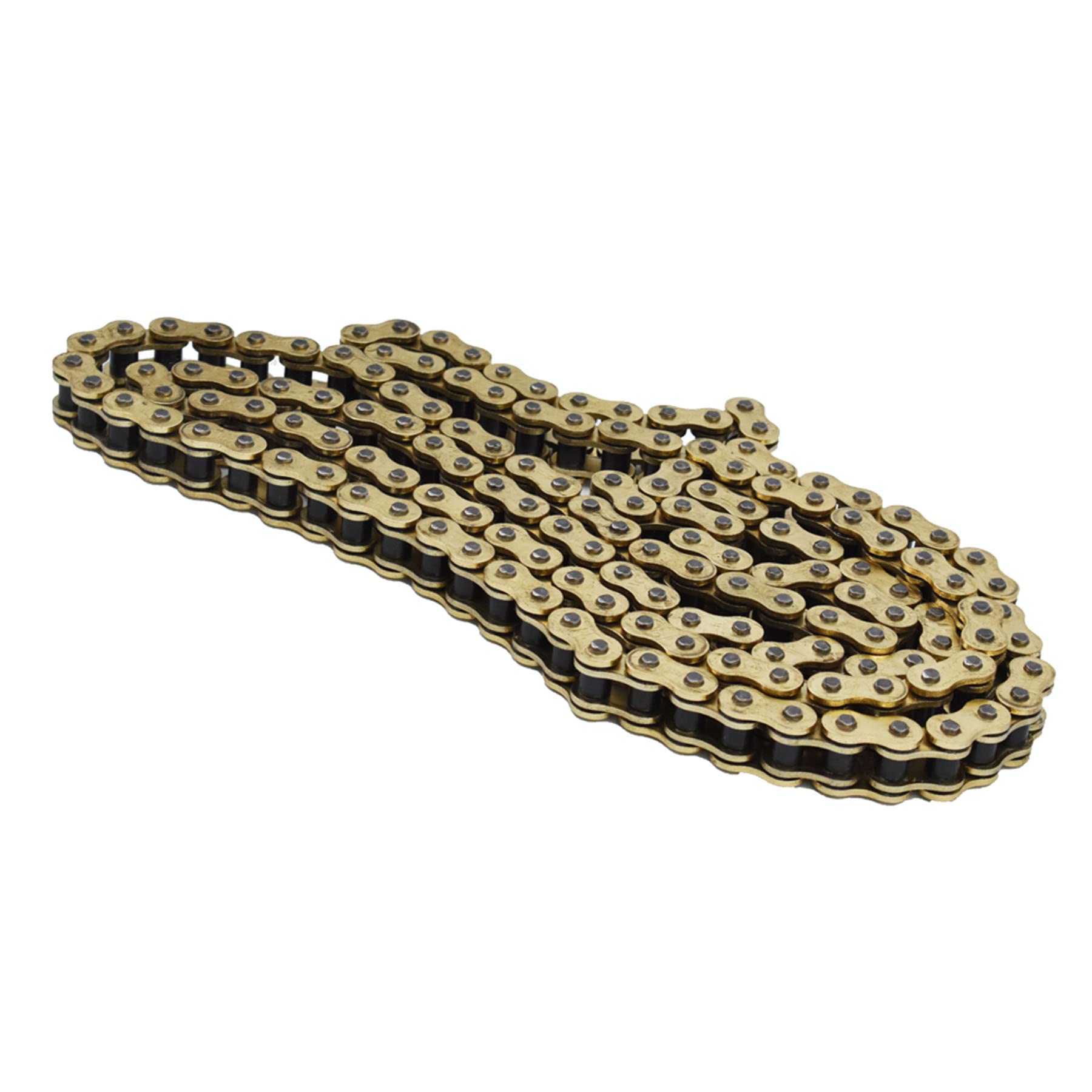 Marddpair 530X150 O-Ring Drive Chain 530 Pitch 150 Links 9850 Pounds Tensile Gold