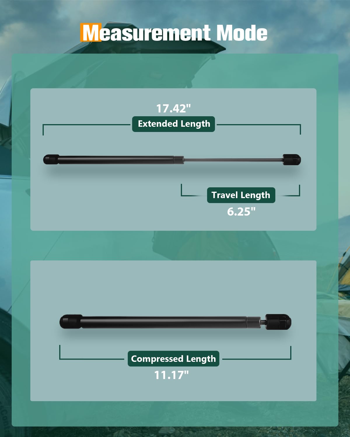 Scitoo Window Glass Lift Supports Replacement Struts Gas Springs Shocks Fit For Ford Escape 2008-2012,For Mazda Tribute 2008-201