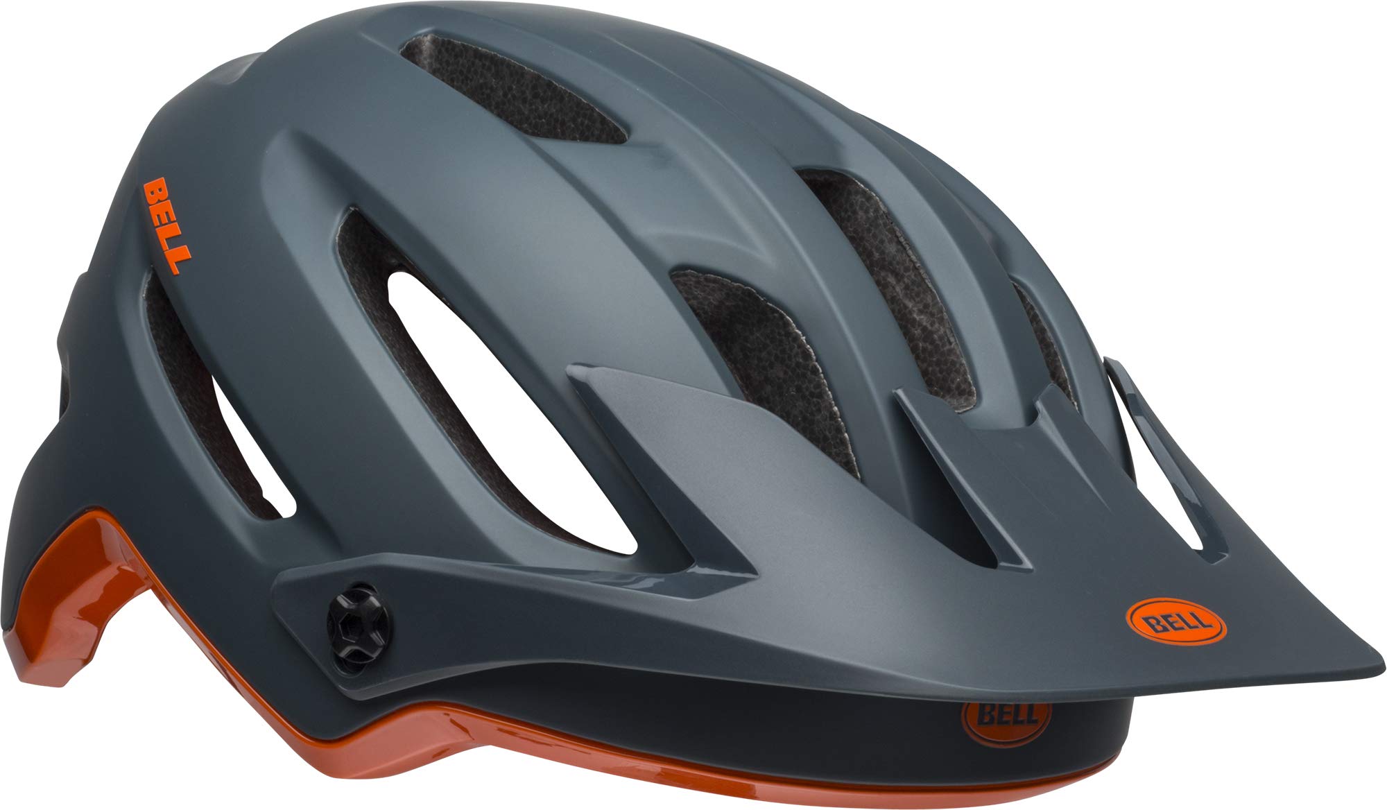Bell 4Forty Mips Adult Mountain Bike Helmet - Matte/Gloss Slate/Orange (2023), Medium (55-59 Cm)