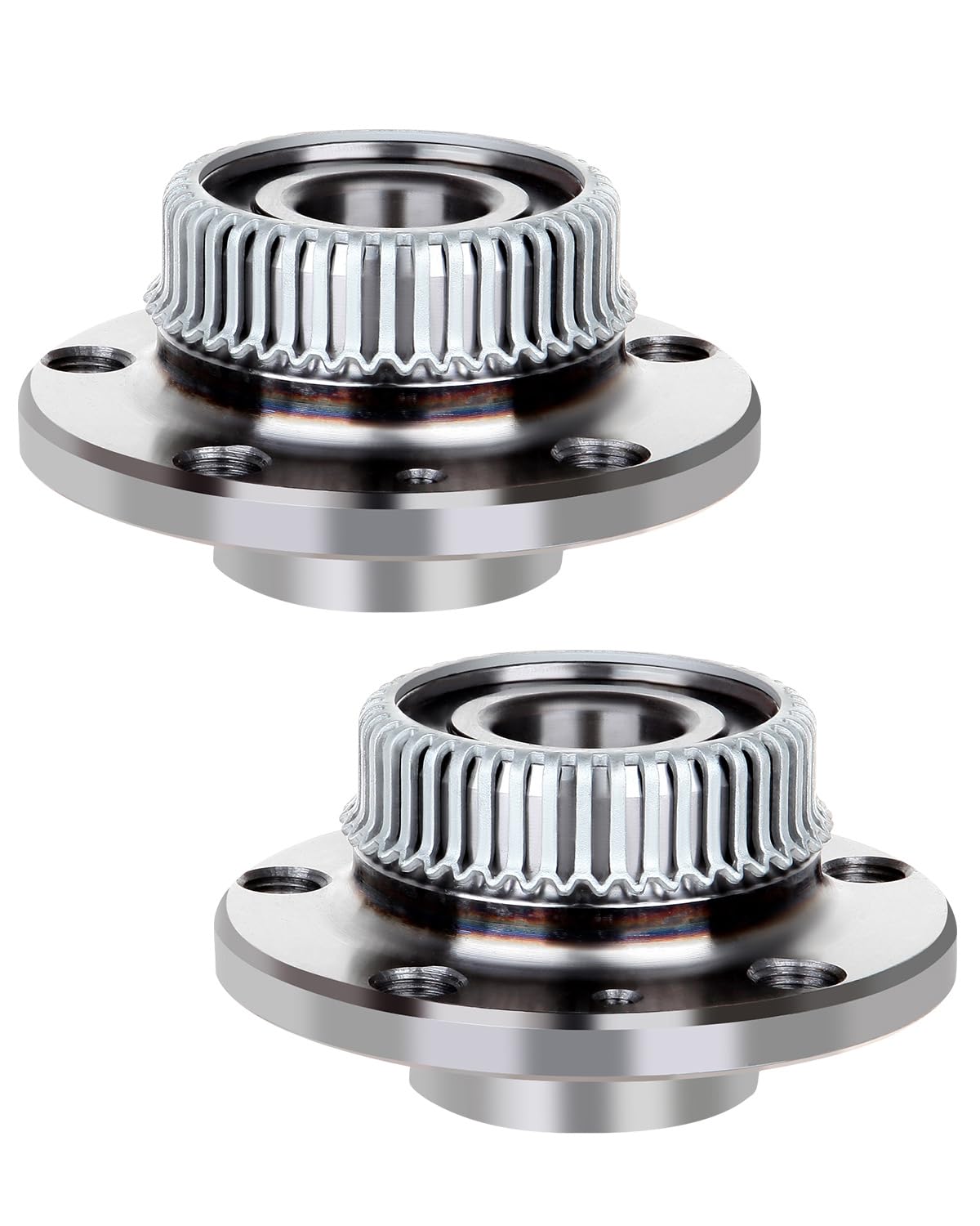 ECCPP Replacement for Wheel Bearing Hub 512203 X2 Hub Bearing Assembly Hub Assemblies Rear Axle 5 Lugs W/ABS Sensor for Infiniti