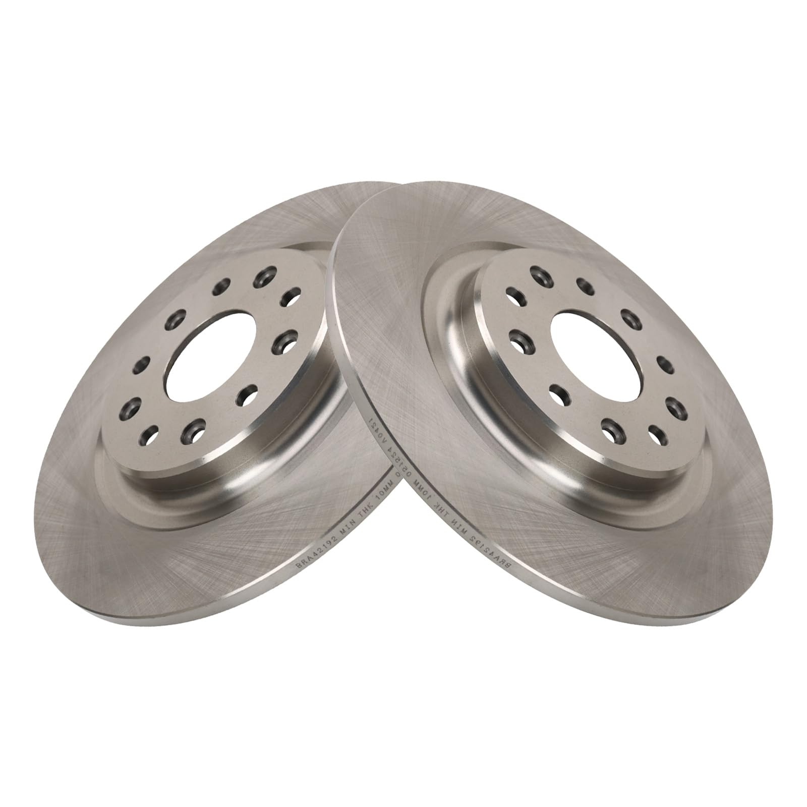 Trq Rear Brake Rotors Set Compatible With 2020-2023 Chrysler Pacifica