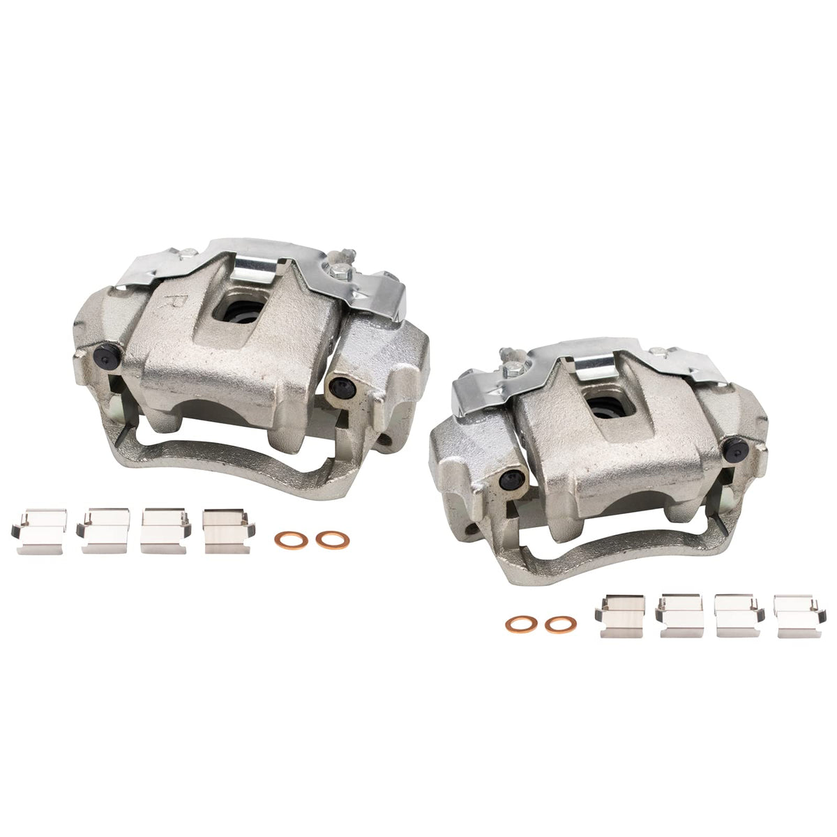 Trq Rear Brake Caliper Set Compatible With 2008-2015 Lexus Lx570 Toyota Land Cruiser