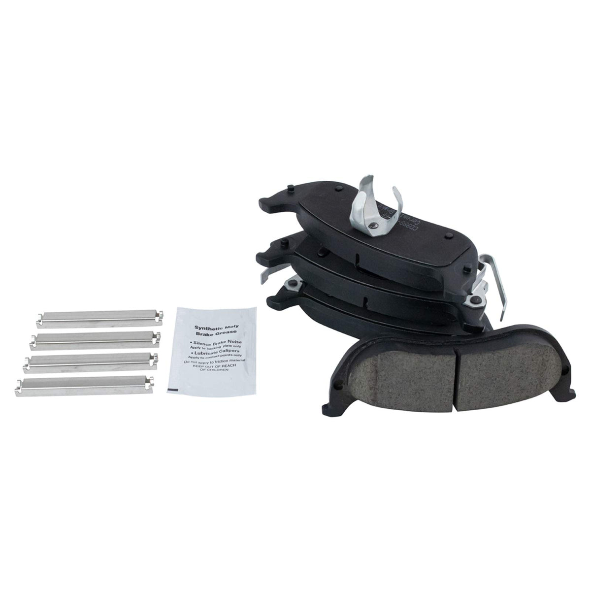 TRQ Rear Brake Pads Ceramic Compatible with 2004-2008 Chrysler Pacifica