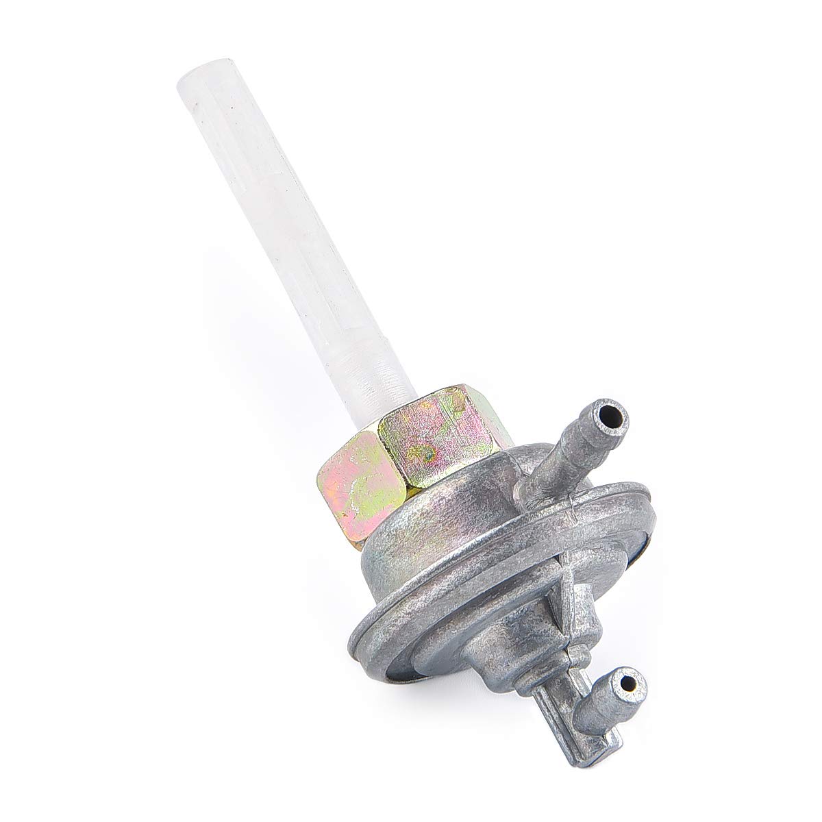Fuel Pump Valve Petcock W/Filter Low-Tension Switch Replacement For Gy6 50Cc 60Cc 80Cc 125Cc 150Cc Atv Go Kart Moped Scooter