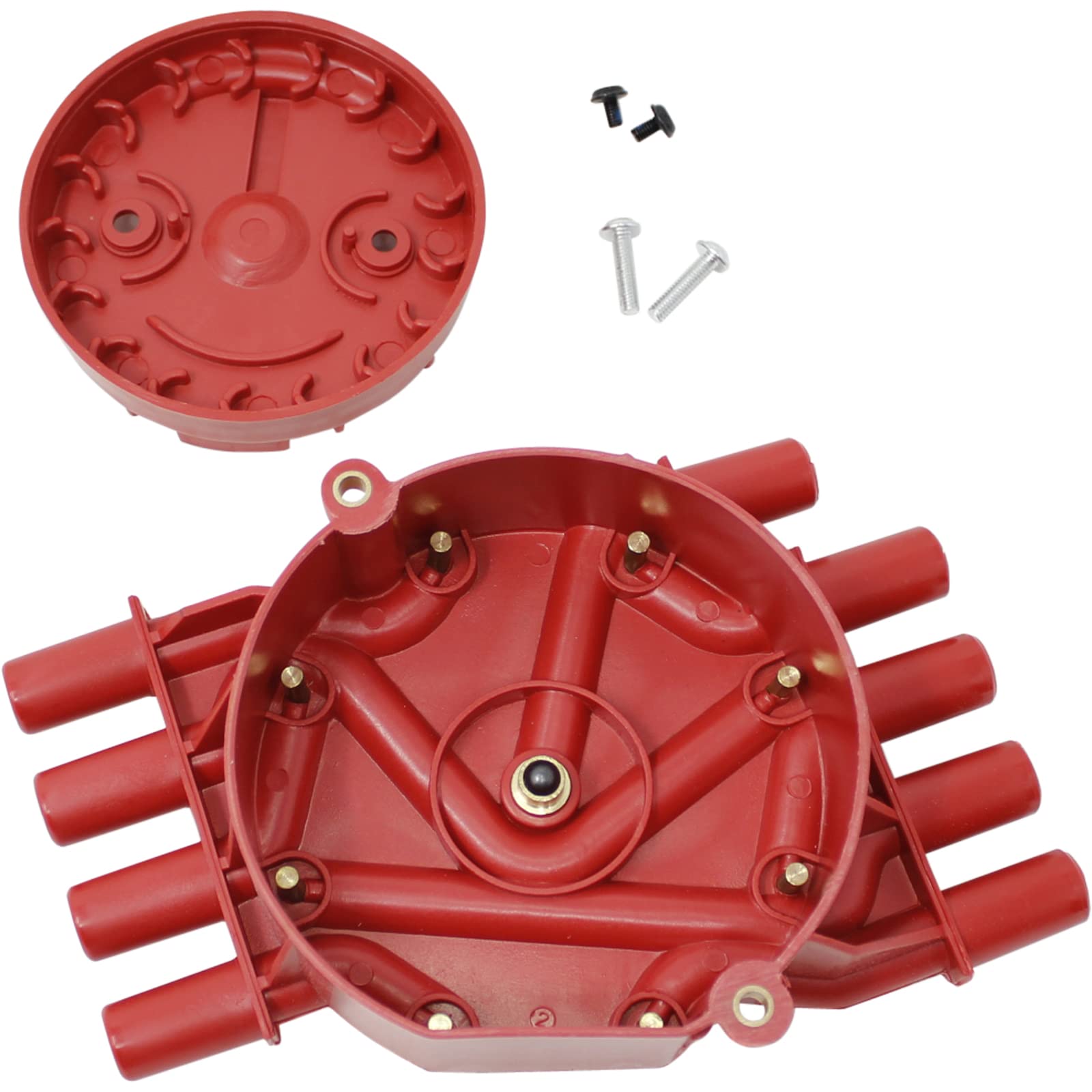 DRAGON FIRE PERFORMANCE Ignition Power Pack Kit Direct Replacement Coil Plug Wires Cap and Rotor Compatible With 1996-2002 Chevr