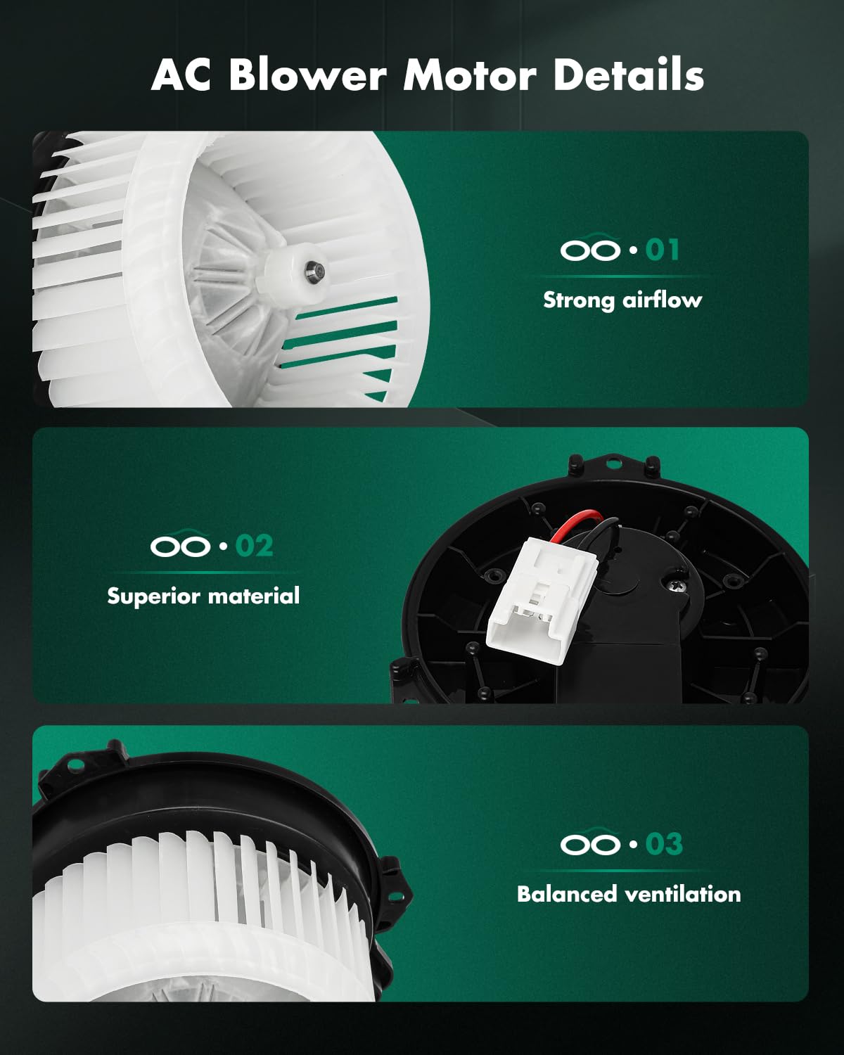 Scitoo 8710304050 Hvac Blower Motor With Fan Cage For Toyota For Tacoma L4 2.7L 2016 2017 2018 2019 2020 2021 2022 2023,For Toyo