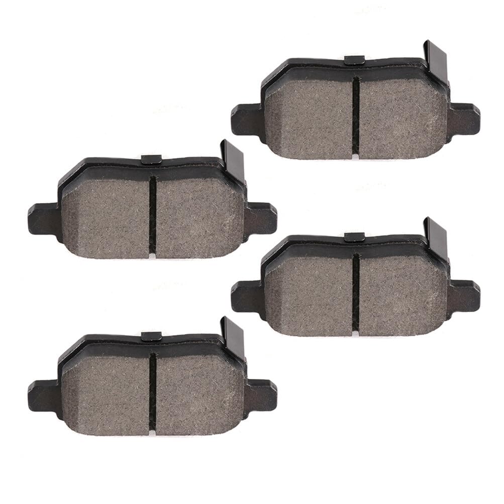 Cciyu D1423 Rear Semi-Metallic Disc Brake Pads Kit - 4Pcs For Lexus Ct200H 11-16, Scion Im 16, Toyota Corolla 16, Toyota Prius 1