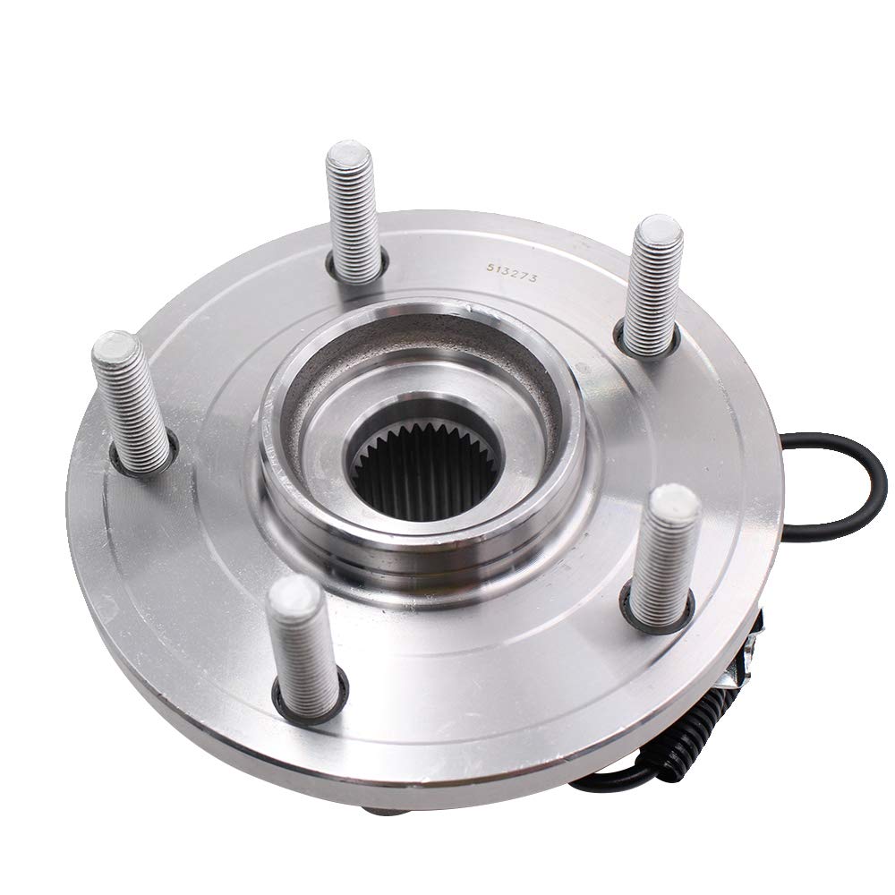 Parod 2Pcs 513273 Front Wheel Hub & Bearing Assembly Compatible With 2008-2016 Chrysler Town & Country, Dodge Grand Caravan, 2009-2014 Vw Routan, 5 Lugs W/Abs