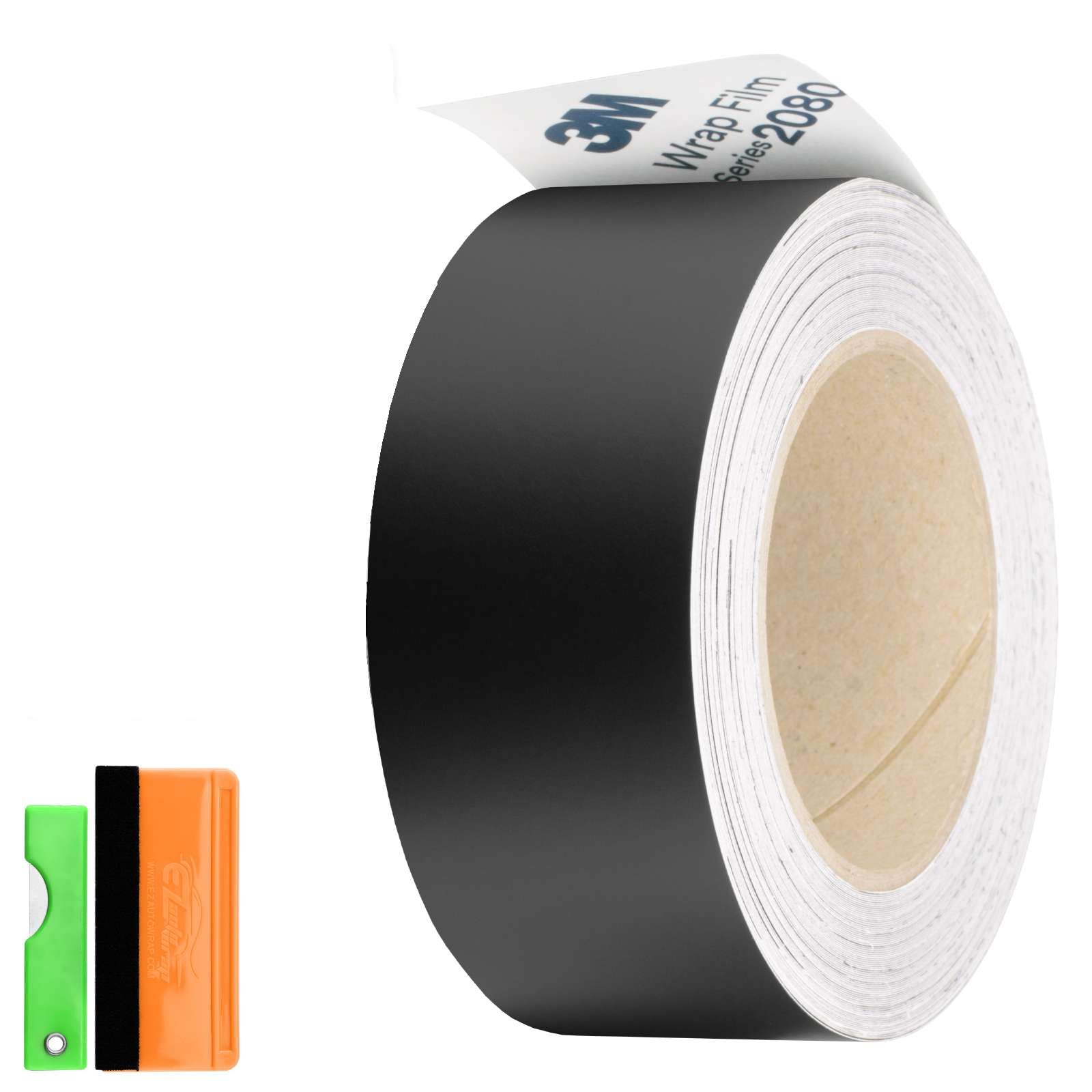 4 Inches X 75 Feet 3M 1080 2080 Matte Black Vinyl Wrap Kit For Black Out Chrome Delete Window Trim Door Trim Free Tool Kit