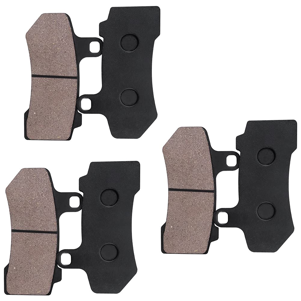 Cyleto Front And Rear Brake Pads For Harley Davidson Touring Flhtc Electra Glide Classic 2008-2012 / Flhtcu Ultra Classic Electra Glide 2008-2017