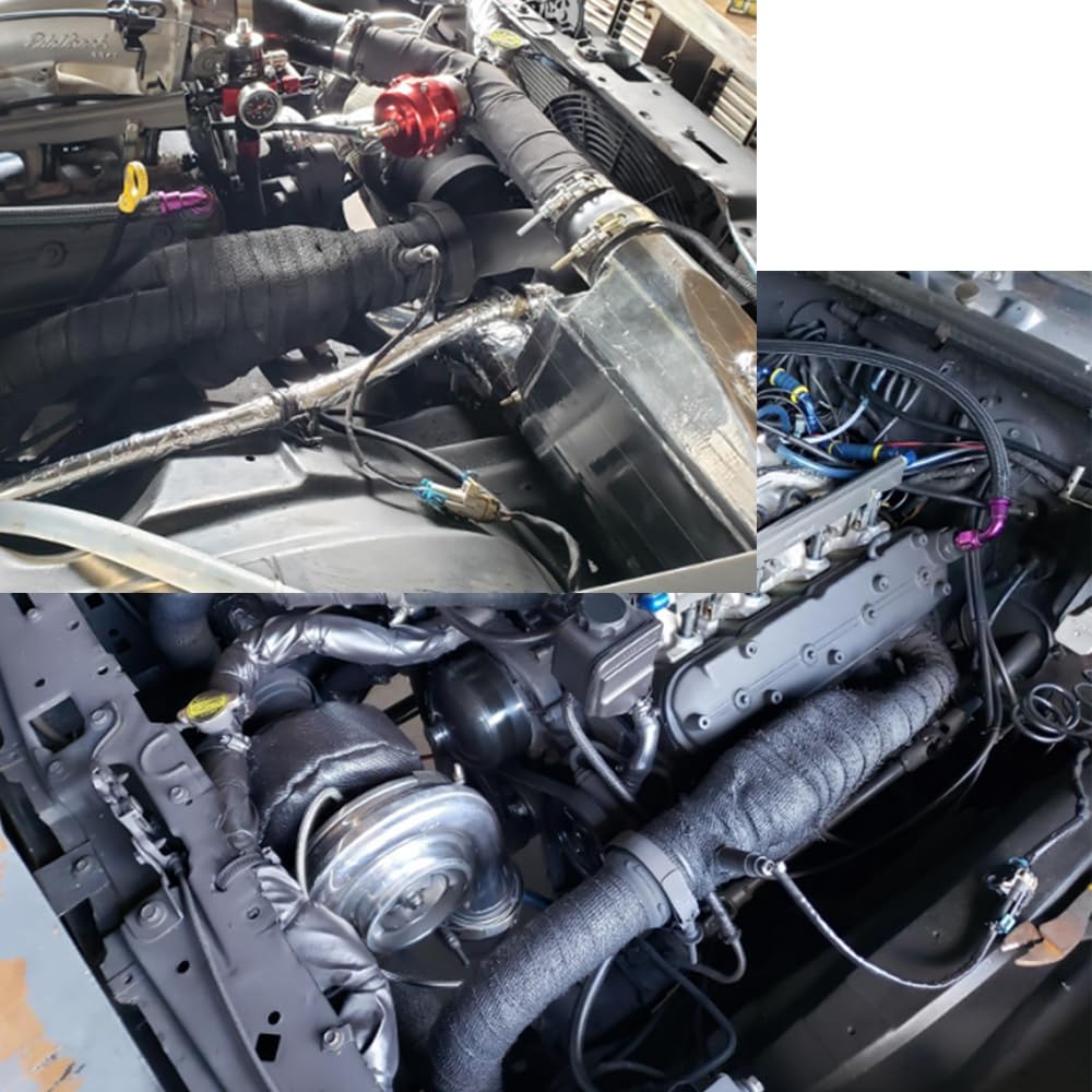 LS Engine swap coolant Water Temp Sensor Adapter M12 1.5 Adapter to 3/8 NPT Extended Length Temperature Sensor LSX LS1 LS3 LS2 L