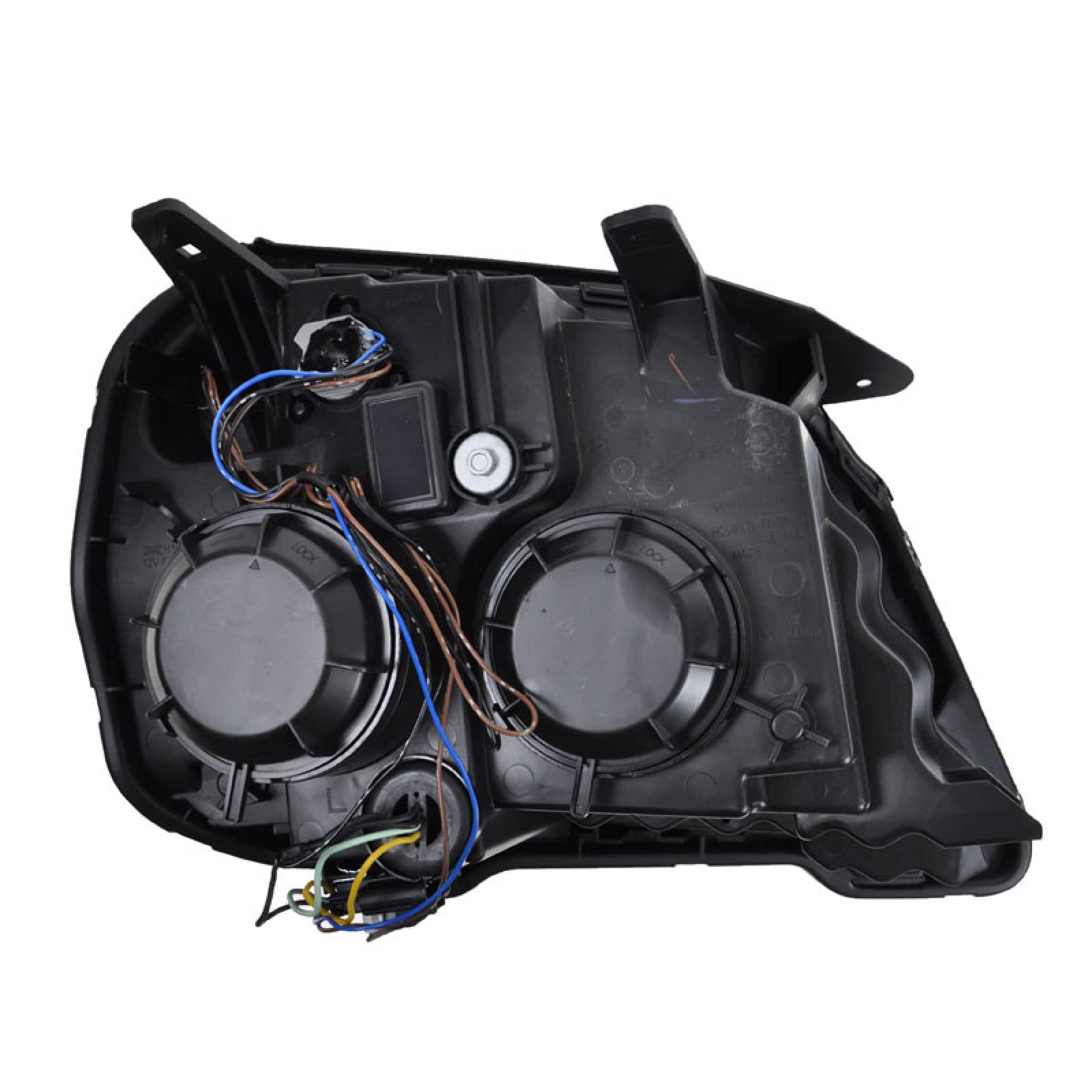 Trq Driver & Passenger Side Headlight Assembly Set Headlights Driver & Passenger Side Compatible With 2010-2015 Gmc Terrain Gm25