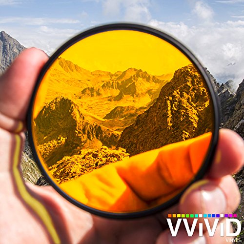 Vvivid Transparent Colorful Vinyl Window Tinting Sheets (5Ft X 6Ft, Yellow)
