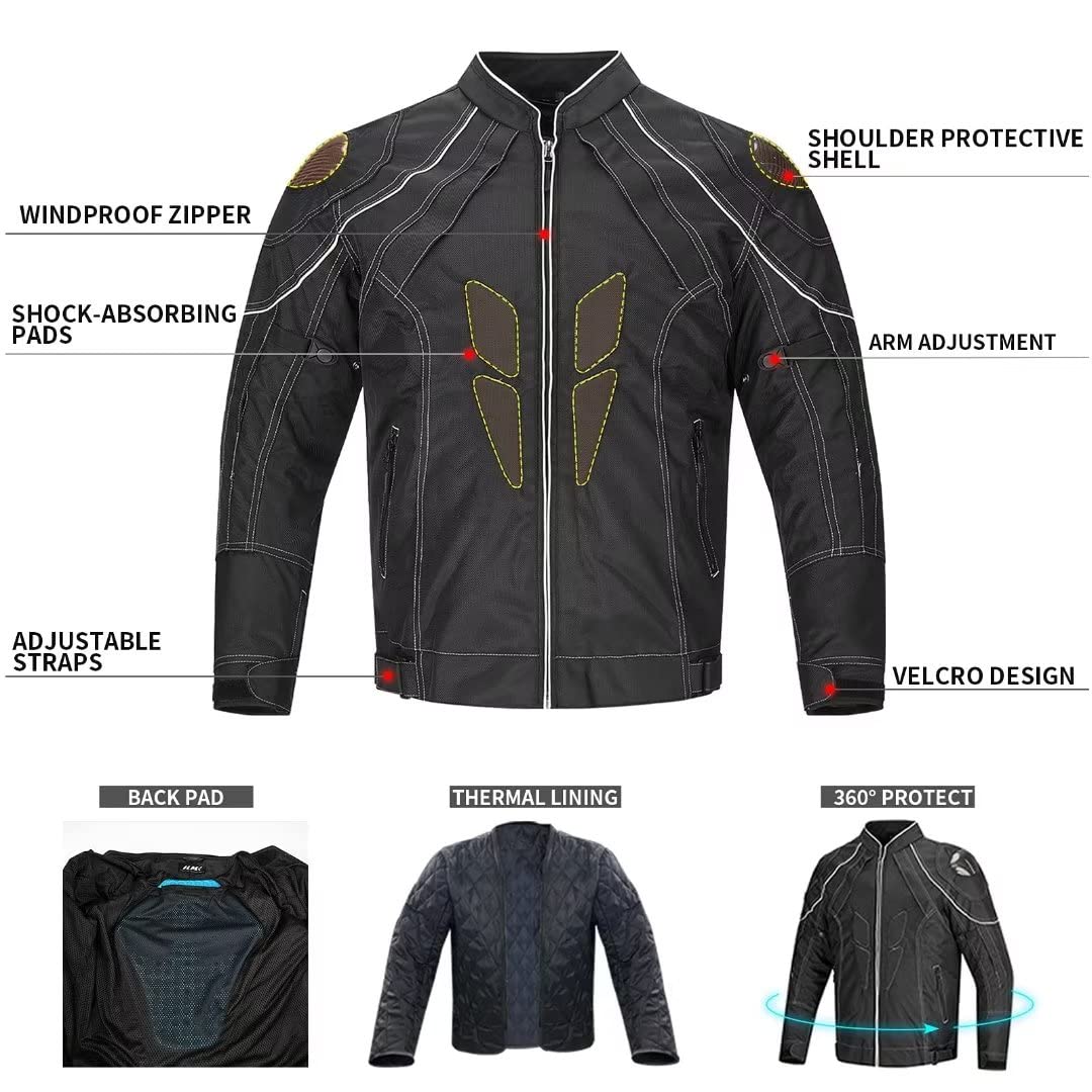 Ilm Motorcycle Jackets Motocross Carbon Fiber Armored Shoulder Jacket For Men Women Model Jk41