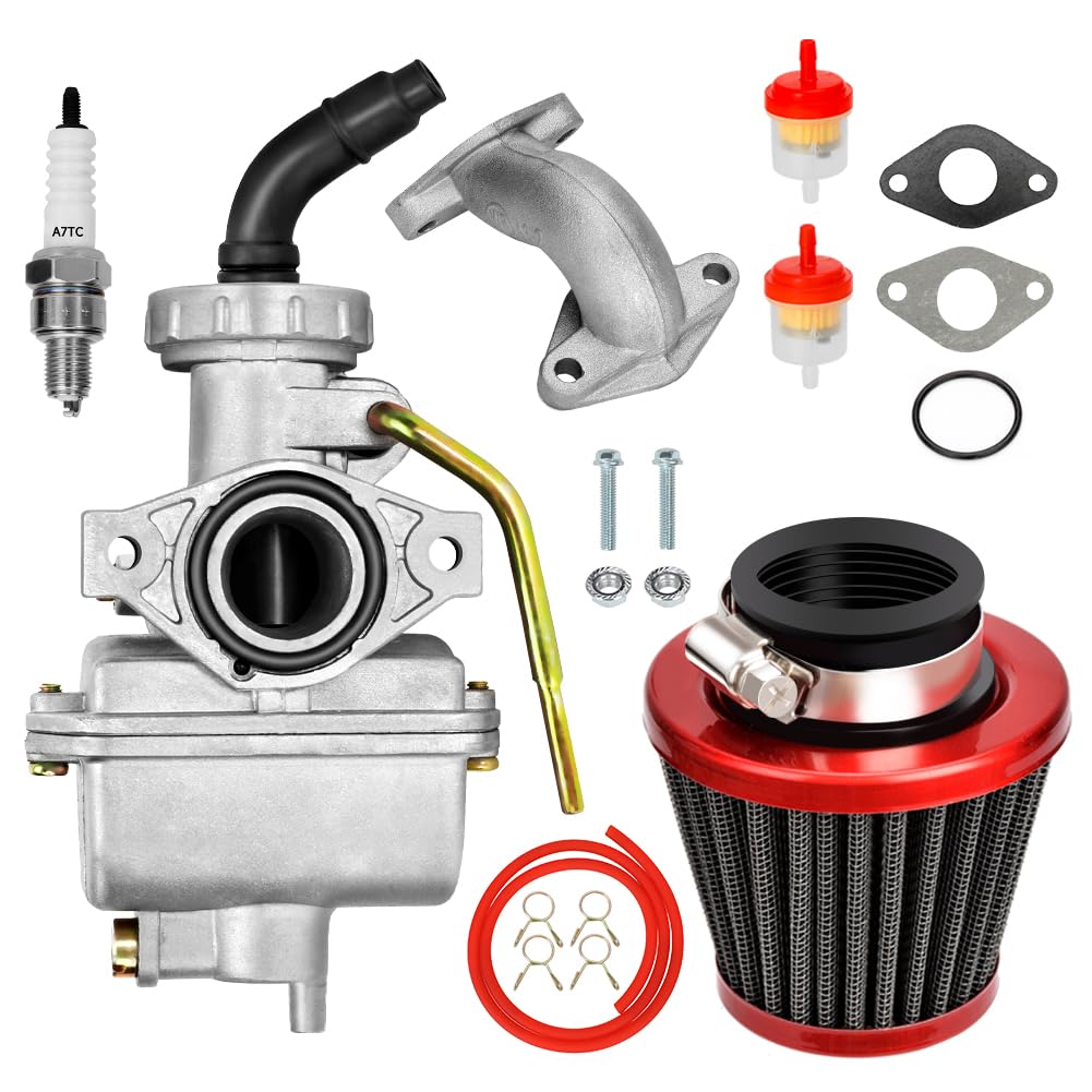 Fvrito Pz20 Carburetor Kit For Tao Tao Coolster 125Cc 110Cc 90Cc 70Cc 50Cc Kazuma Baja Chinese Kids Atv Quad 4 Wheeler Sunl Nst 