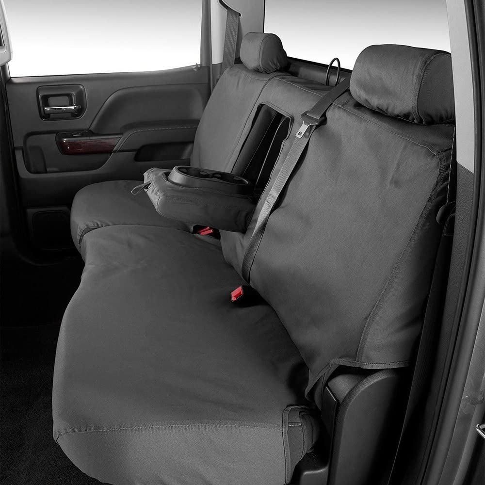 Polycotton Seat Saver Custom Seat Covers, Charcoal