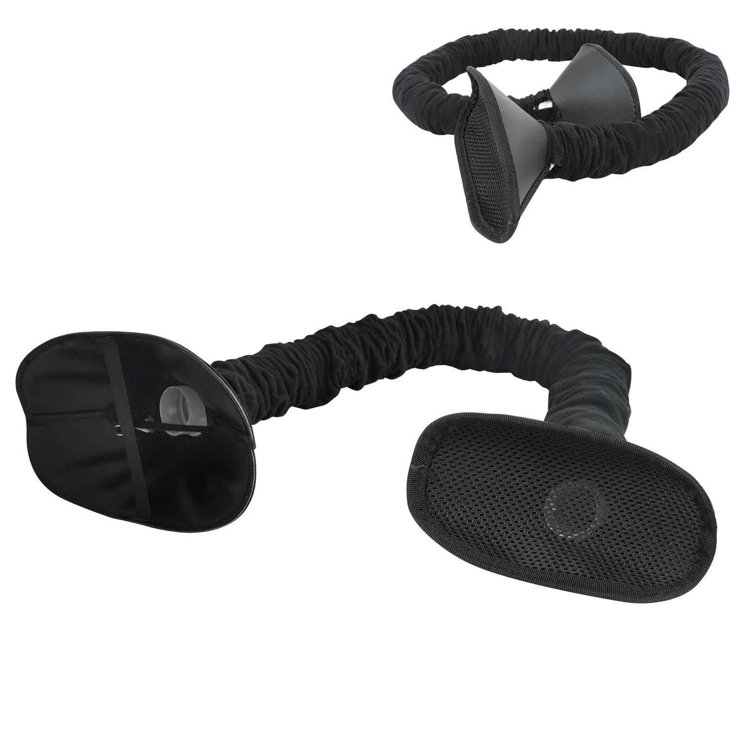 Rsobl AC Vent Extender for Vehicles,Car Air Conditioning Vent Hose,AC Tube Hose for Back Seat Directs Cool Air or Hot Air,Make C