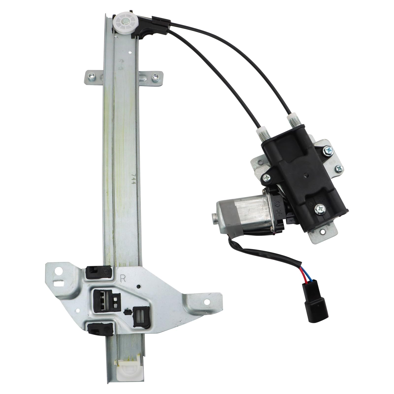 Trq Rear Right Power Window Regulator & Motor Assembly Passenger Side Compatible With 1997-2005 Buick Century 1997-2004 Regal 19