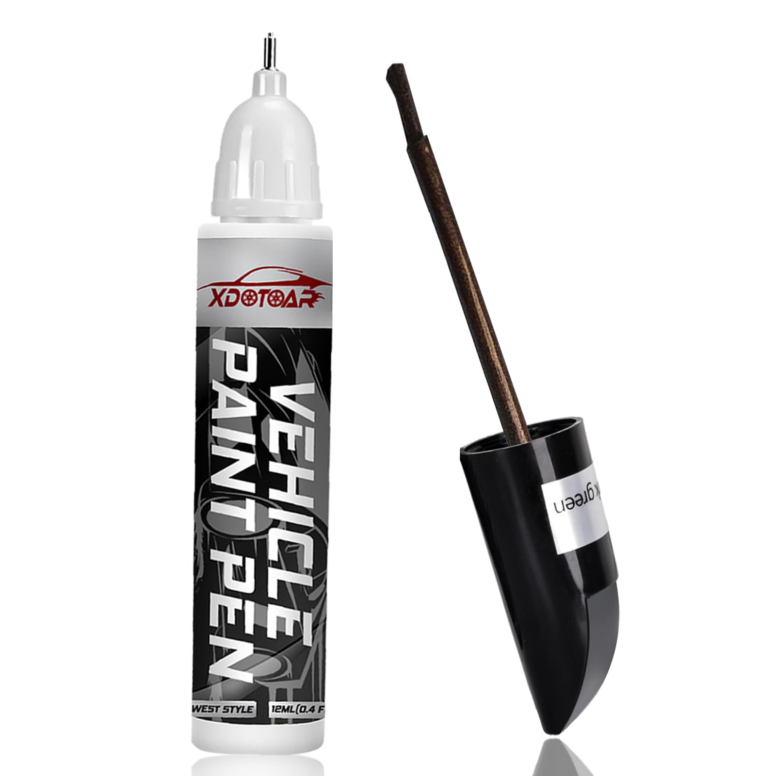 Universal Brown Touch Up Paint For Cars, Color Accurate Car Touch Up Paint, Professional Automotive Paint Scratch Repair, Lastin