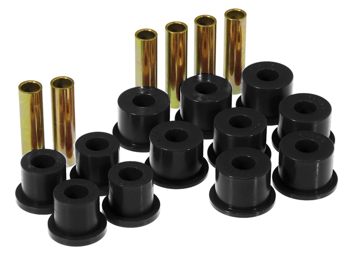 Prothane (7-1017-Bl) 88-98 Gm 2/4Wd Rear Spring & Shackle Bushings - Black