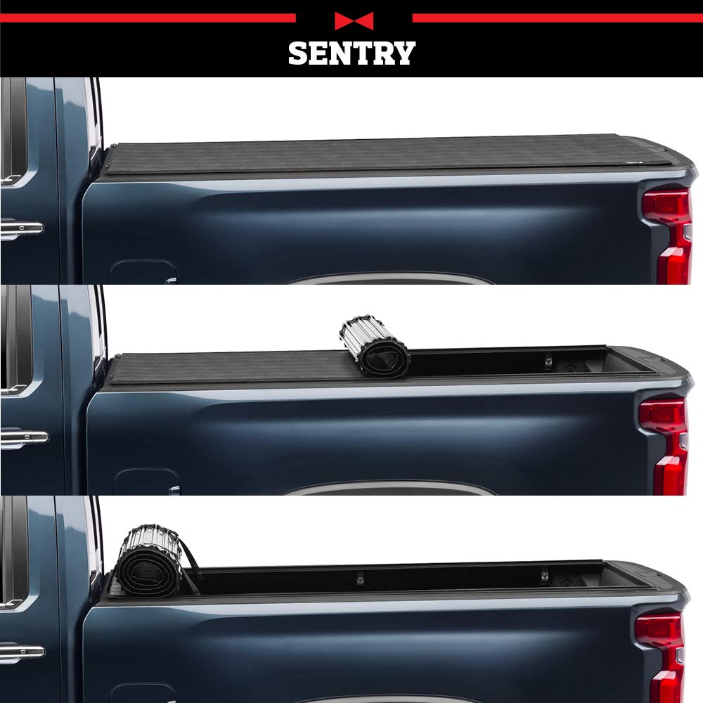 Realtruck Truxedo Sentry Hard Rolling Truck Bed Tonneau Cover | 1530601 | Fits 2017 - 2024 Honda Ridgeline 5' 4' Bed (64')