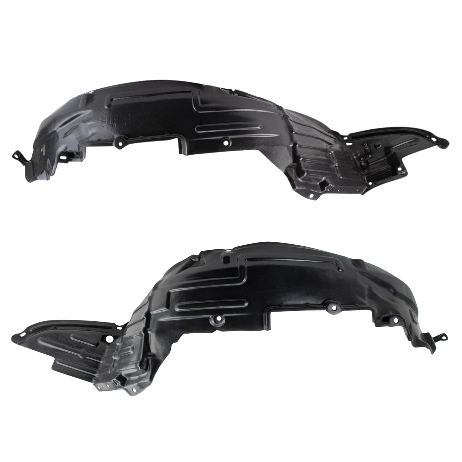 Trq Inner Fender Liner Set Compatible With 2006 Nissan Altima Ni1248115 Ni1251113