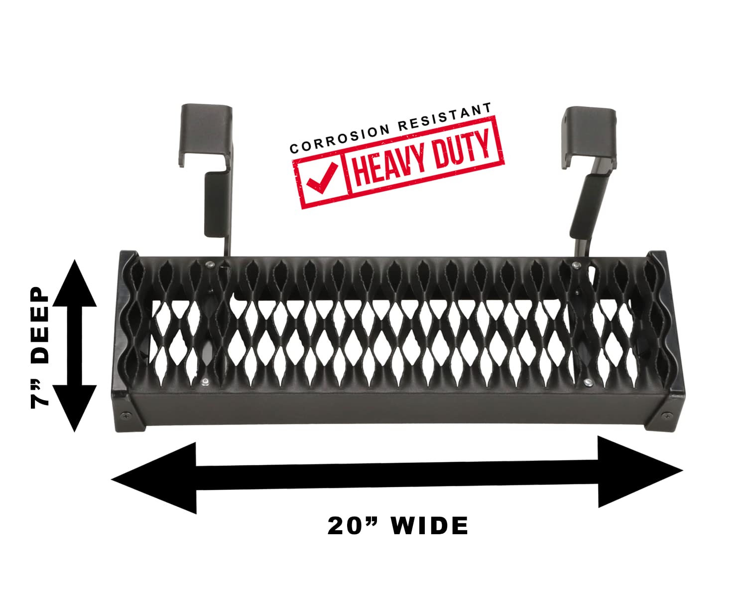 Carr'S 138221-1: Maxgrip Side Step - Xp3 Black Powder Coat - (Single)