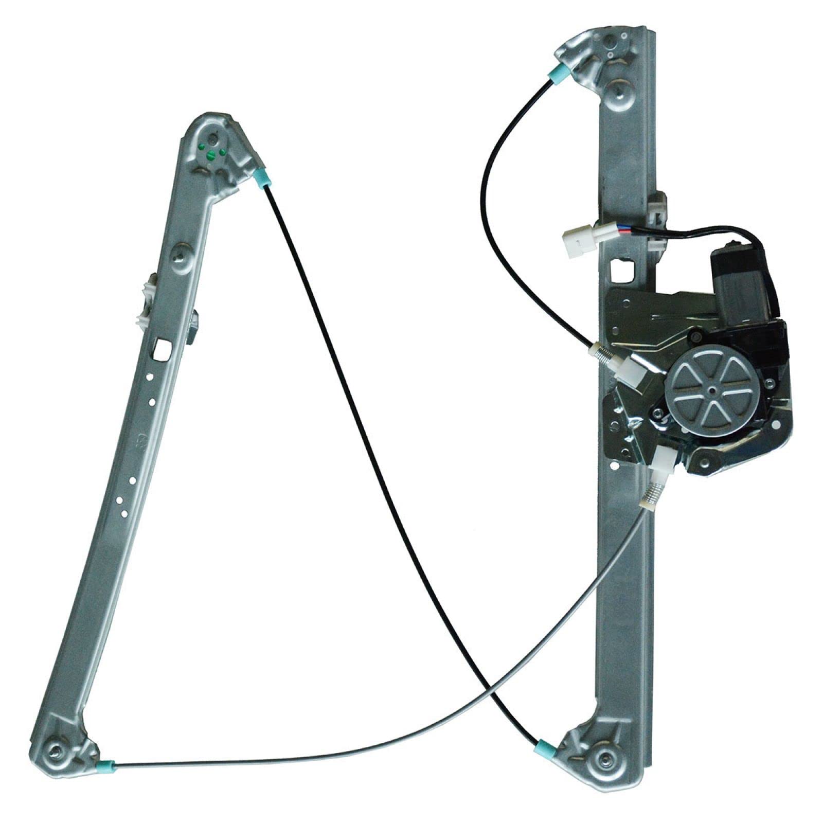 Trq Front Left Power Window Regulator & Motor Assembly Drivers Side Compatible With 2000-2006 Bmw X5 Bm1350110